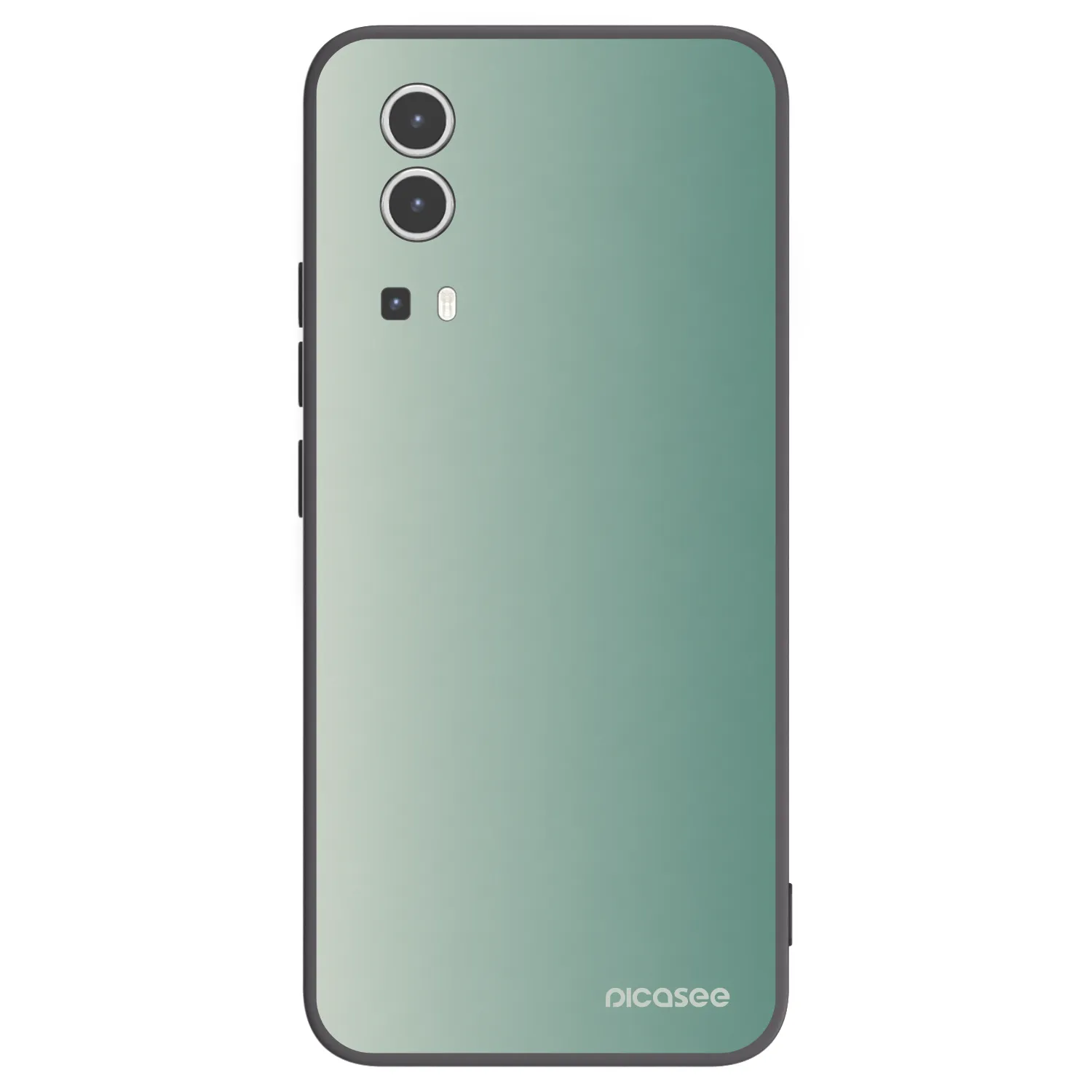 Picasee silikónový čierny obal pre Vivo Y72 5G - Misty Sage