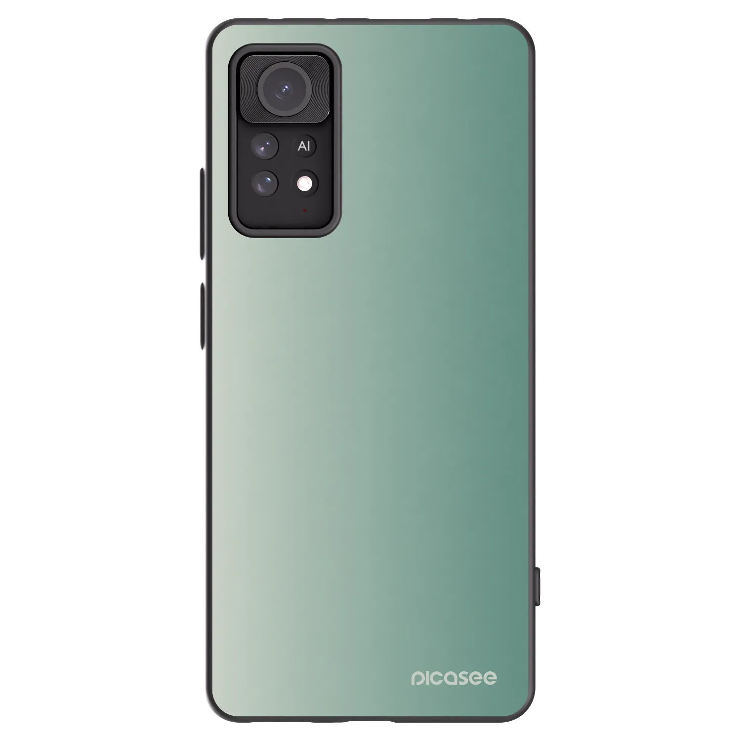 Picasee silikónový čierny obal pre Xiaomi Redmi Note 11 Pro - Misty Sage