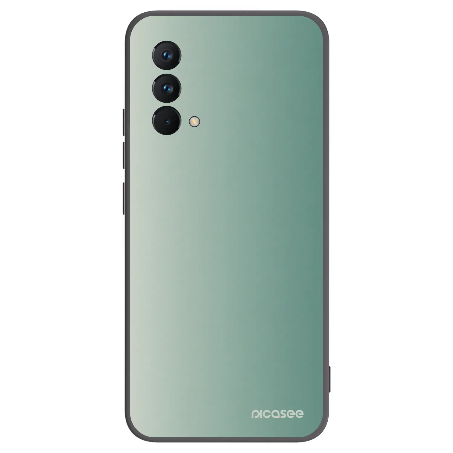 Picasee silikónový čierny obal pre Realme GT Master Edition 5G - Misty Sage