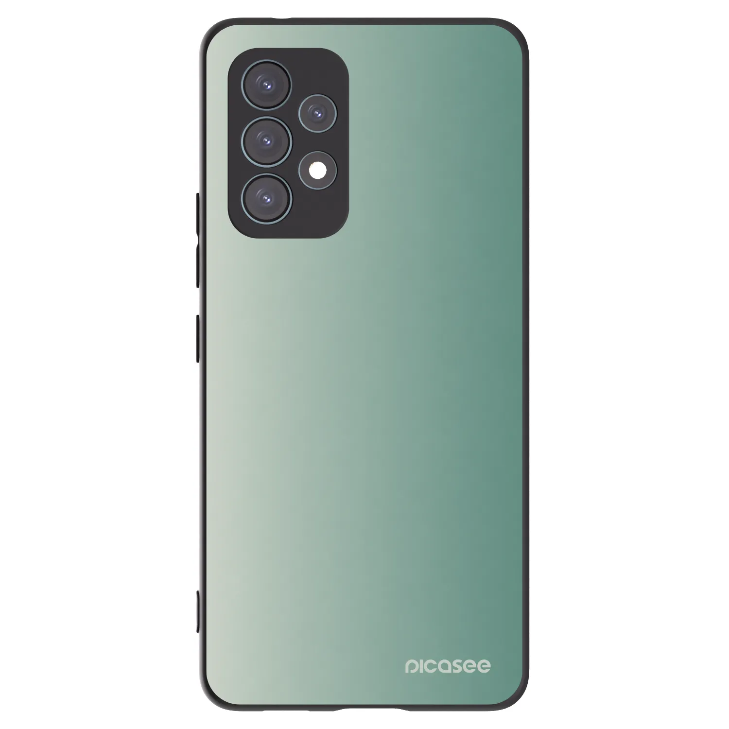 Picasee silikónový čierny obal pre Samsung Galaxy A53 5G A536 - Misty Sage