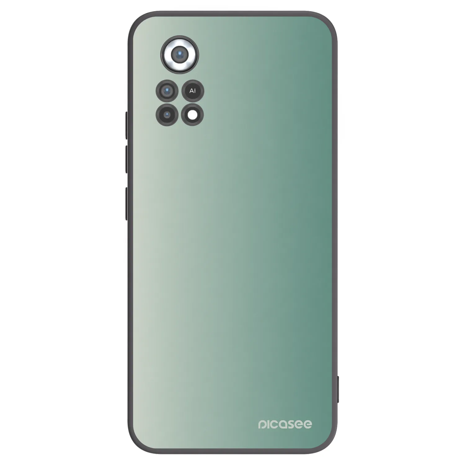 Picasee silikónový čierny obal pre Xiaomi Poco X4 Pro 5G - Misty Sage