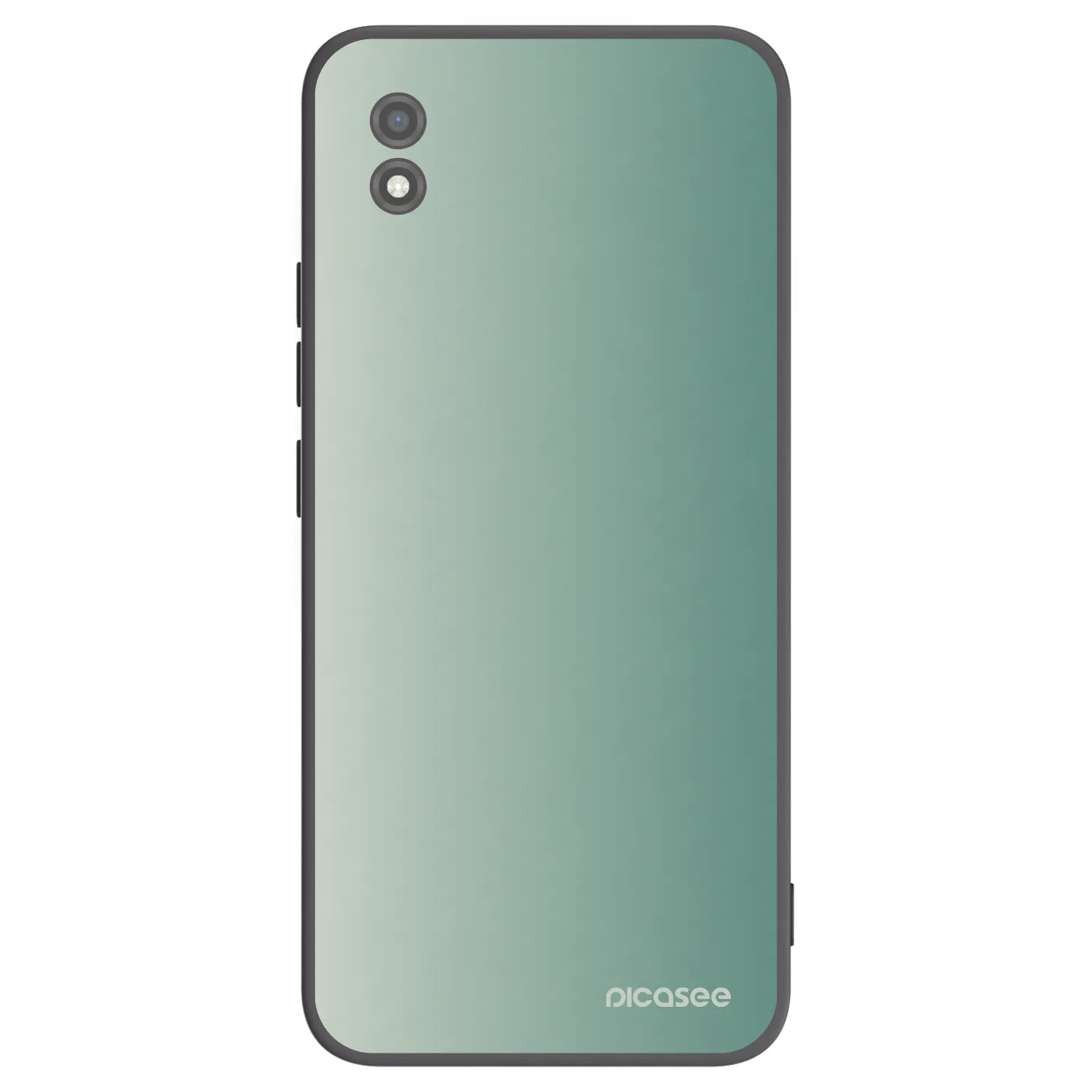 Picasee silikónový čierny obal pre Realme C11 (2021) - Misty Sage