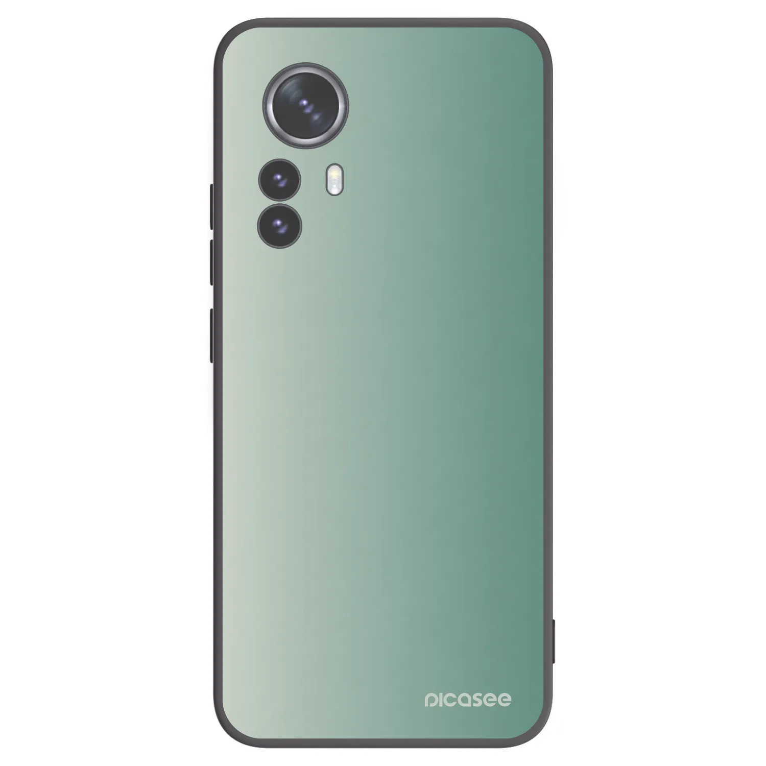 Picasee silikónový čierny obal pre Xiaomi 12 Pro - Misty Sage