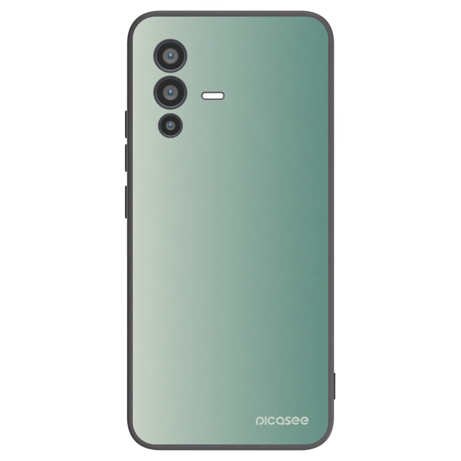 Picasee silikónový čierny obal pre Vivo V23 5G - Misty Sage