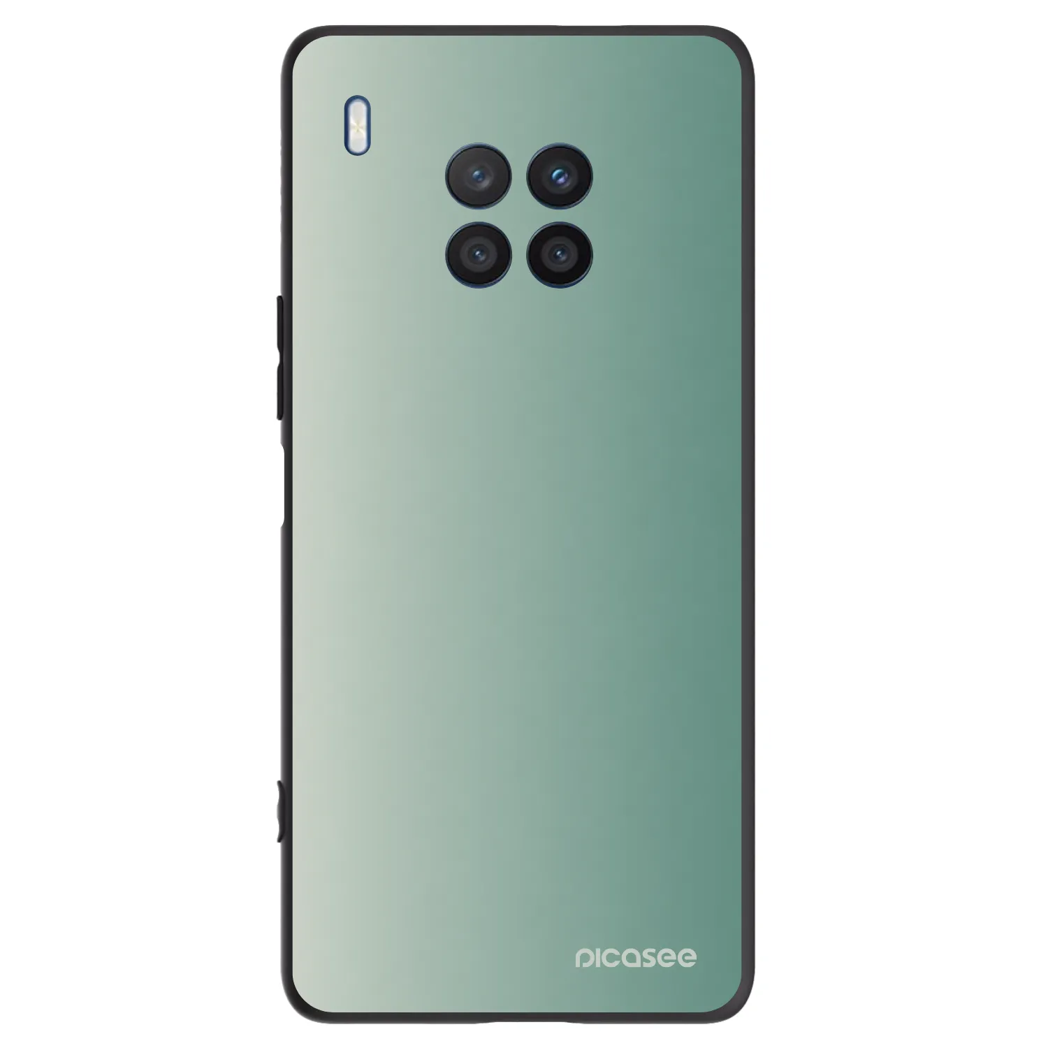 Picasee silikónový čierny obal pre Honor 50 Lite - Misty Sage