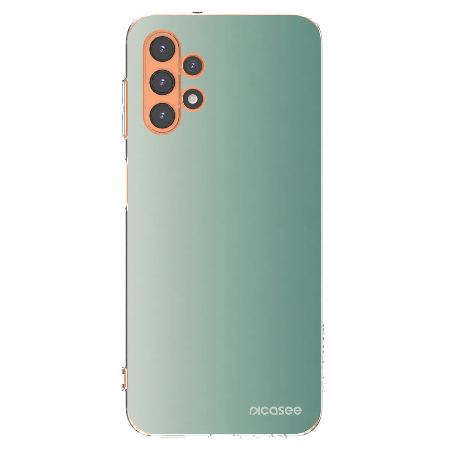 Picasee silikónový prehľadný obal pre Samsung Galaxy A13 4G A135 - Misty Sage