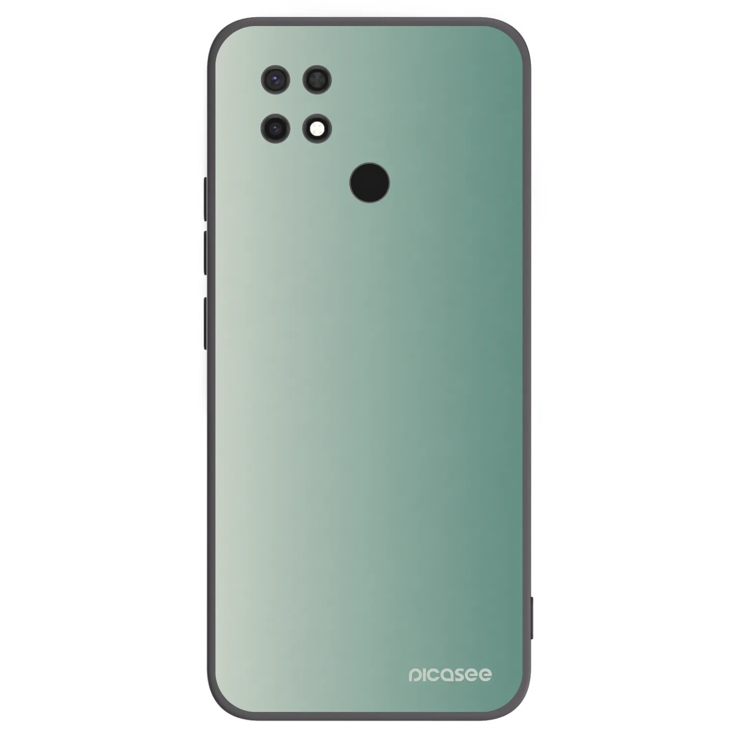 Picasee silikónový čierny obal pre Xiaomi Redmi 10C - Misty Sage