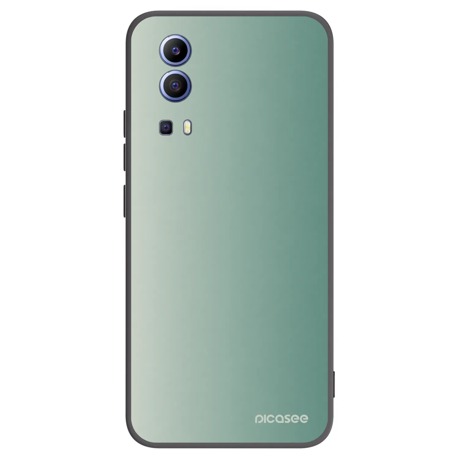 Picasee silikónový čierny obal pre Vivo Y52 5G - Misty Sage