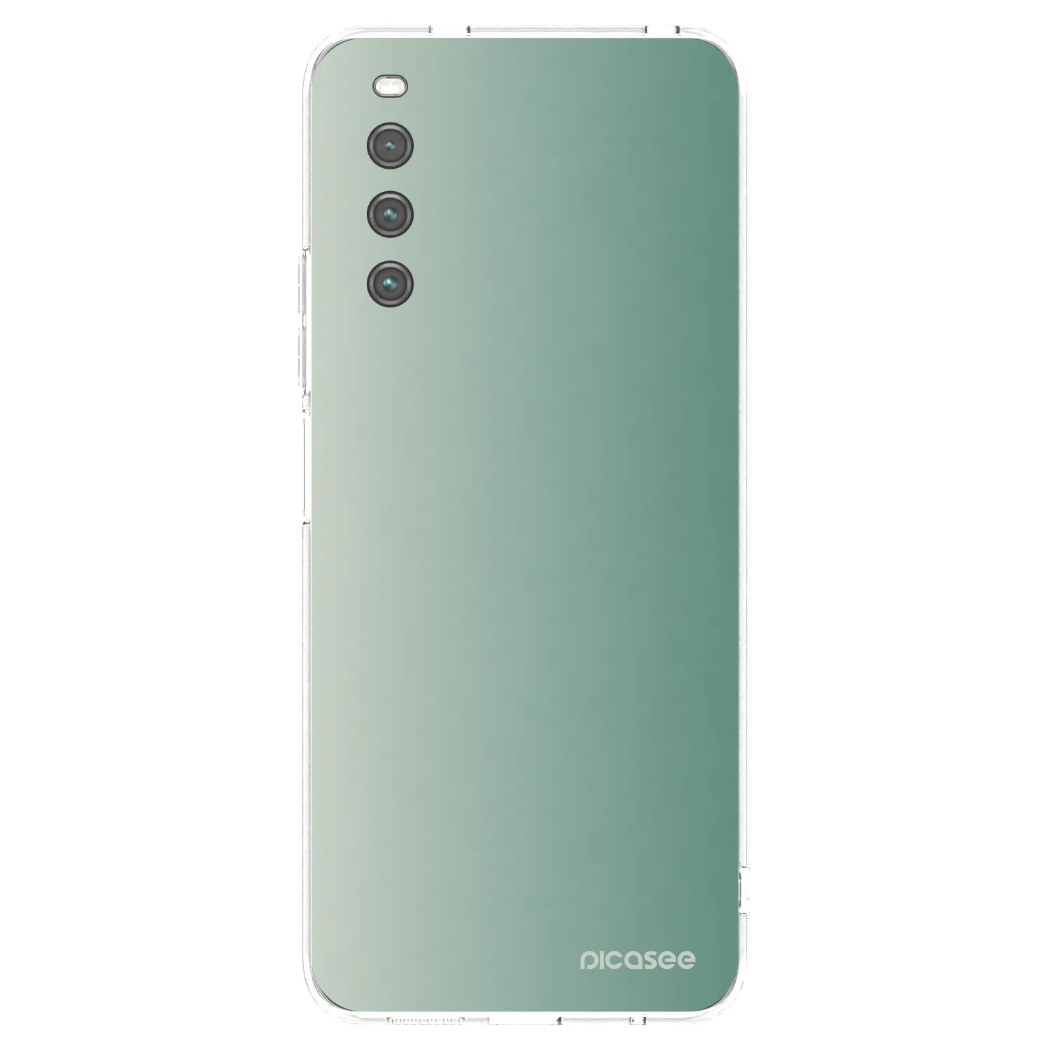 Picasee silikónový prehľadný obal pre Sony Xperia 10 IV 5G - Misty Sage
