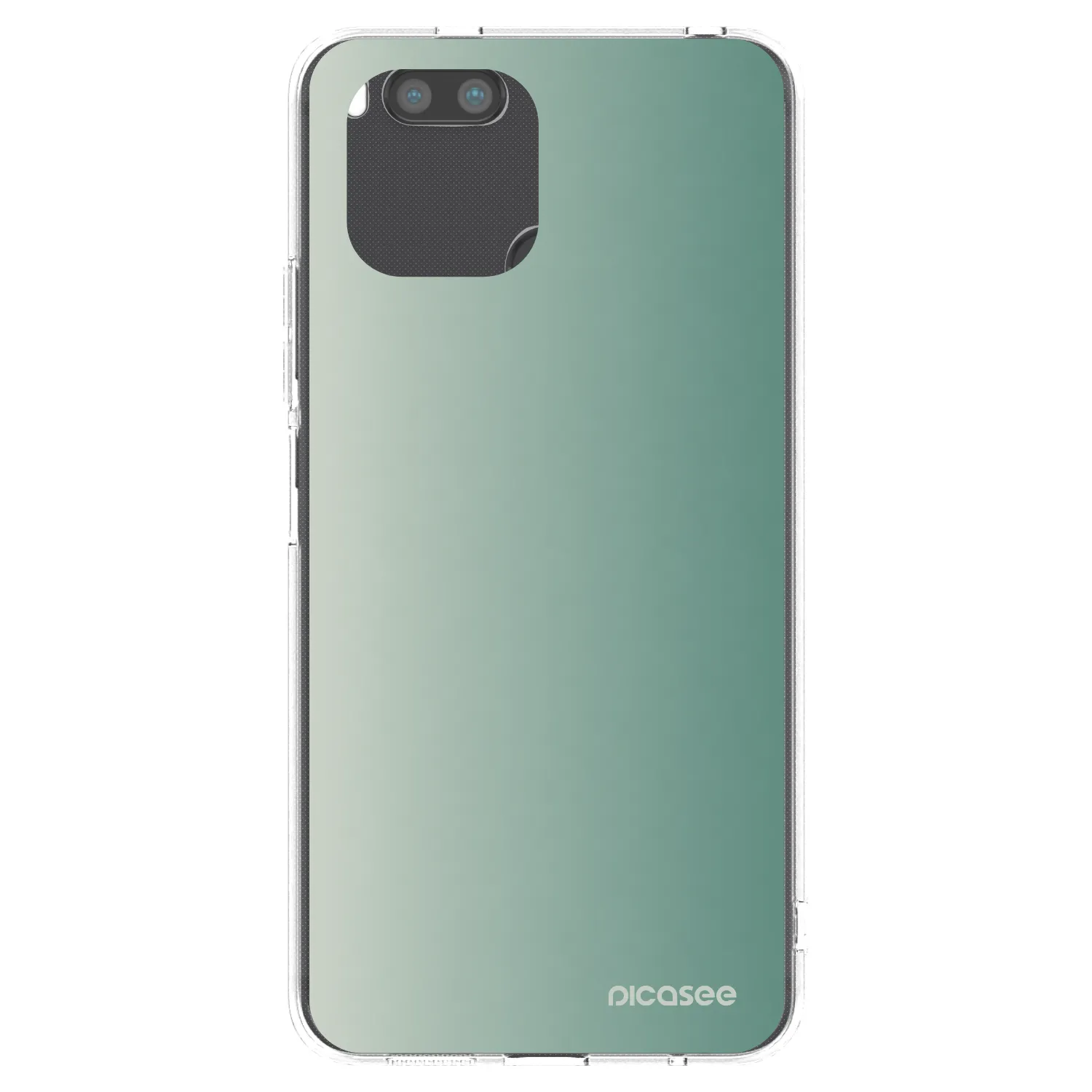 Picasee silikónový prehľadný obal pre Xiaomi Redmi A1 - Misty Sage