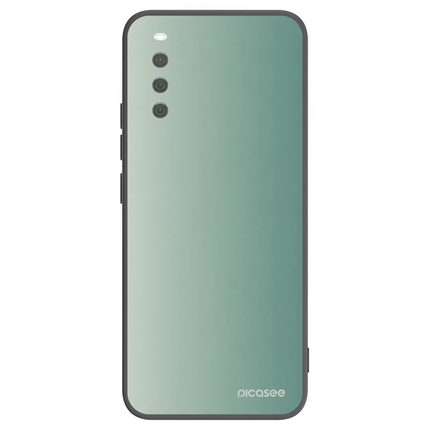 Picasee silikónový čierny obal pre Sony Xperia 10 III - Misty Sage