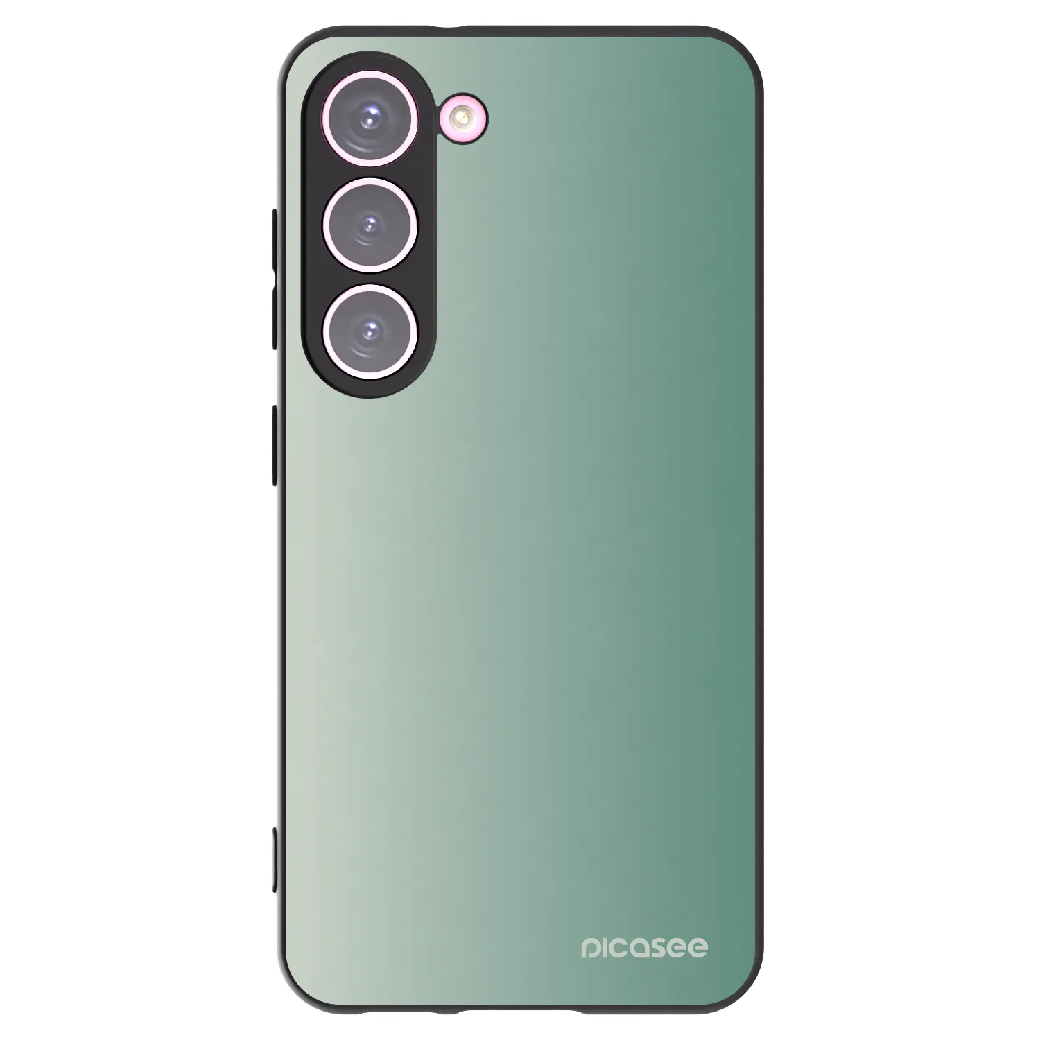 Picasee silikónový čierny obal pre Samsung Galaxy S23 5G - Misty Sage