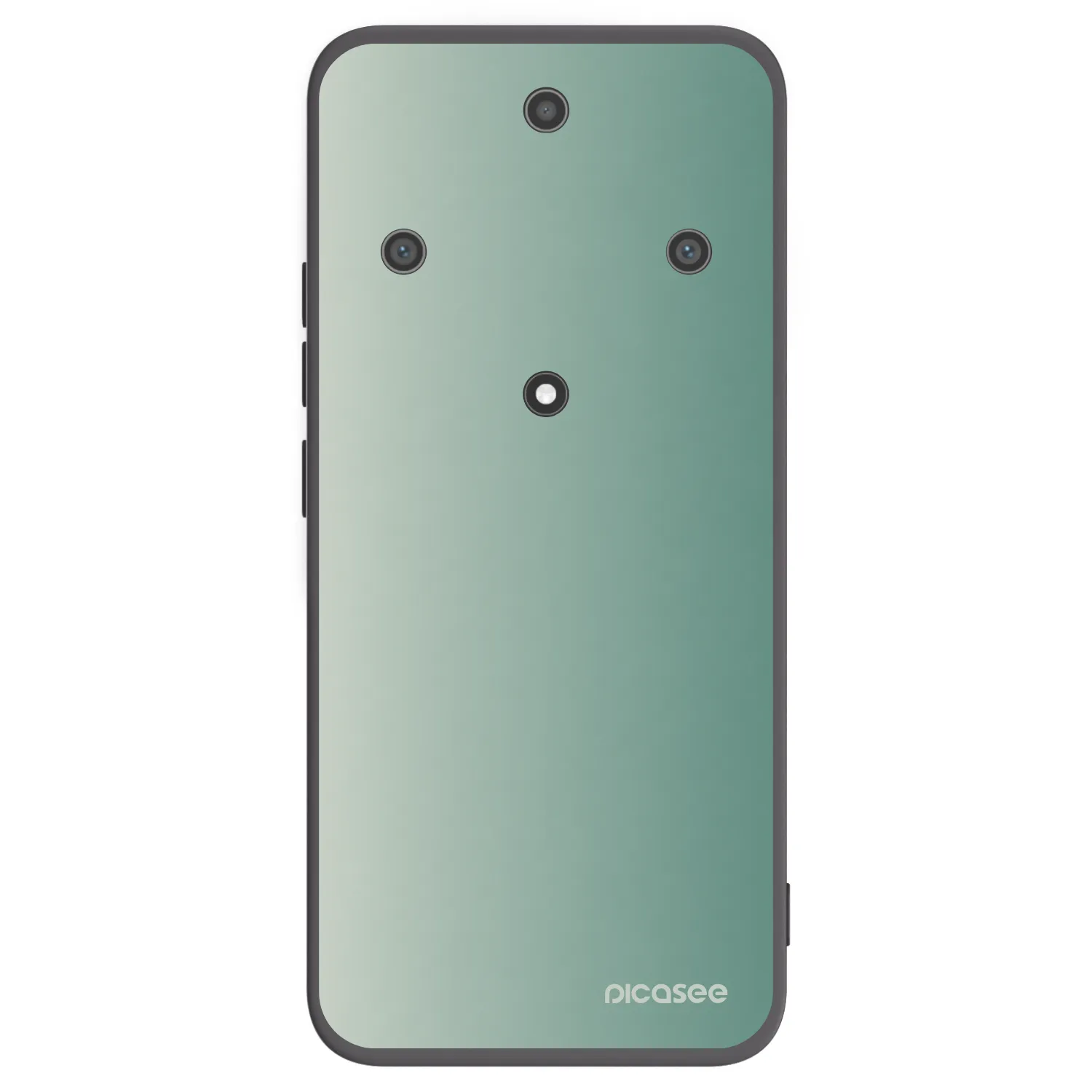 Picasee silikónový čierny obal pre Honor Magic5 Lite 5G - Misty Sage