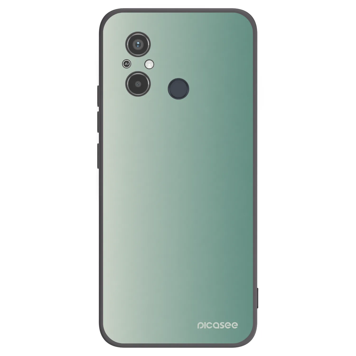 Picasee silikónový čierny obal pre Xiaomi Redmi 12C - Misty Sage
