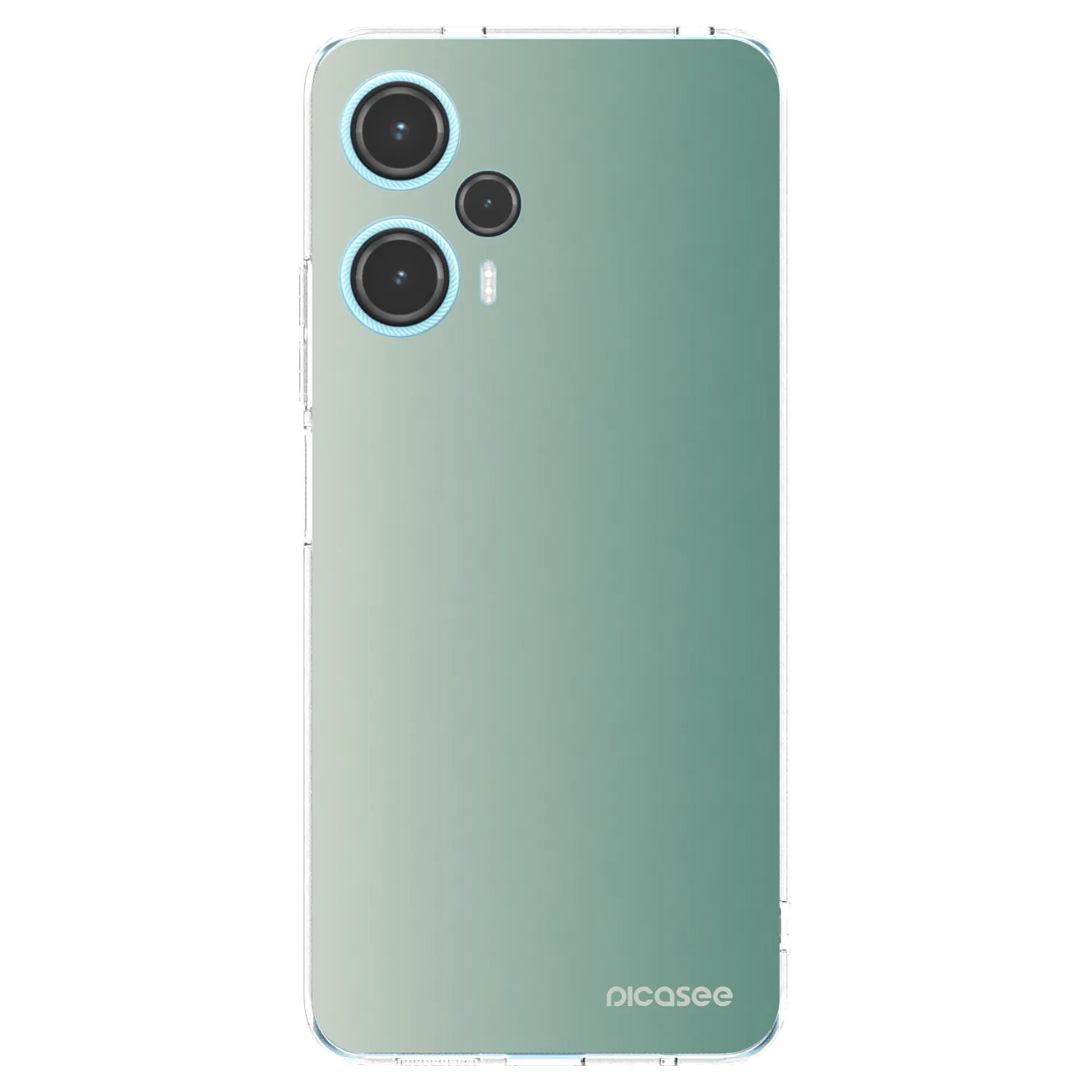 Picasee silikónový prehľadný obal pre Xiaomi Poco F5 - Misty Sage