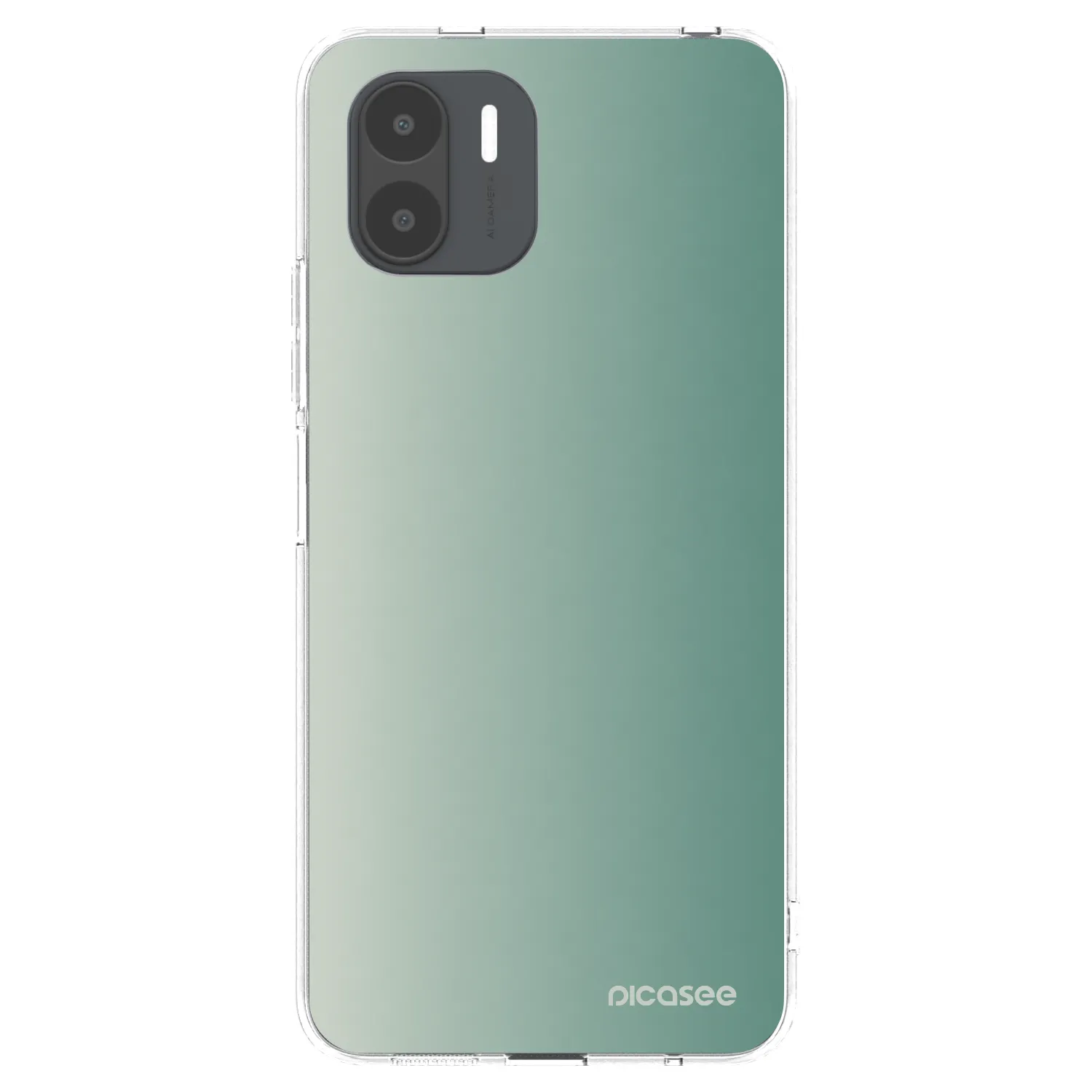 Picasee silikónový prehľadný obal pre Xiaomi Redmi A2 - Misty Sage