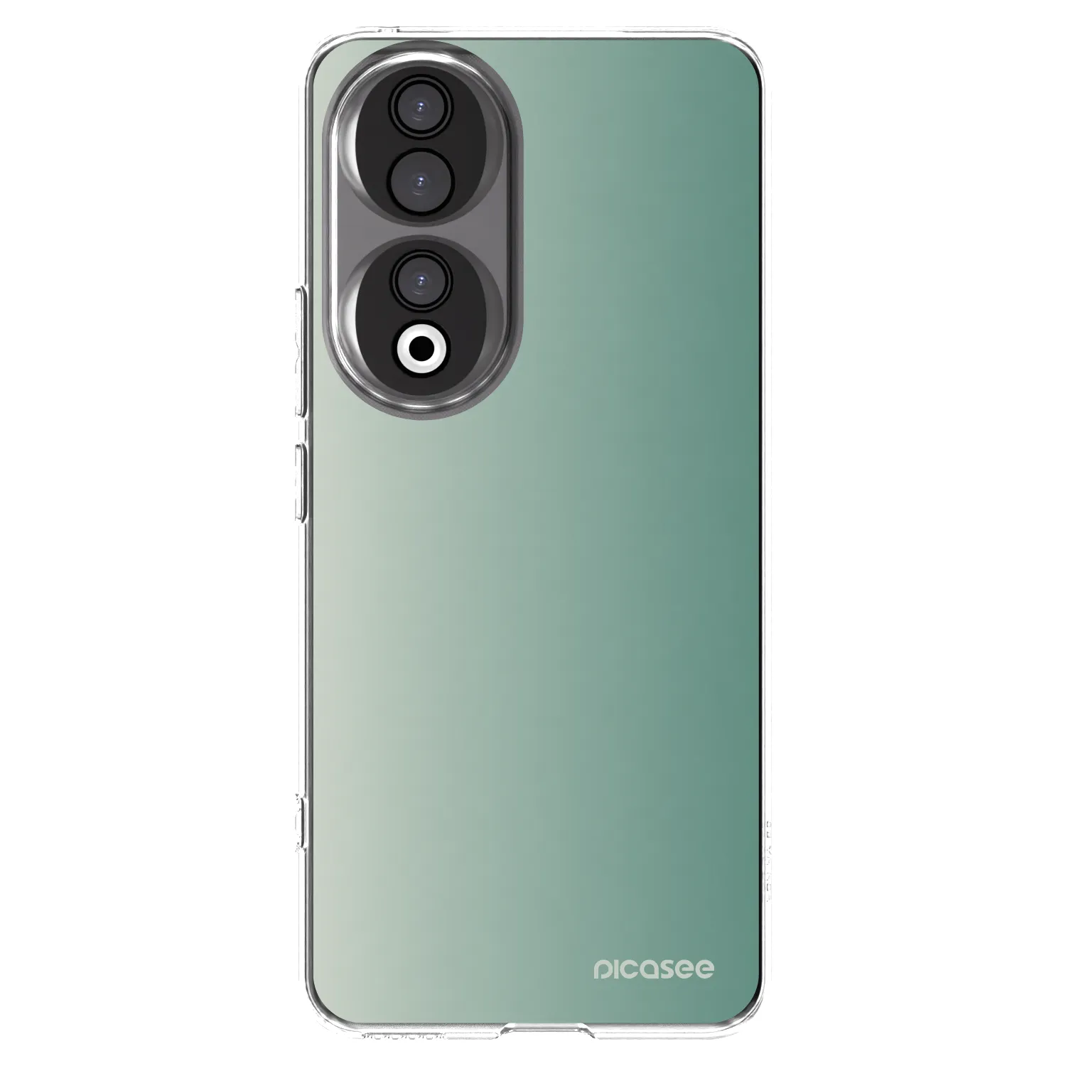 Picasee silikónový prehľadný obal pre Honor 90 5G - Misty Sage