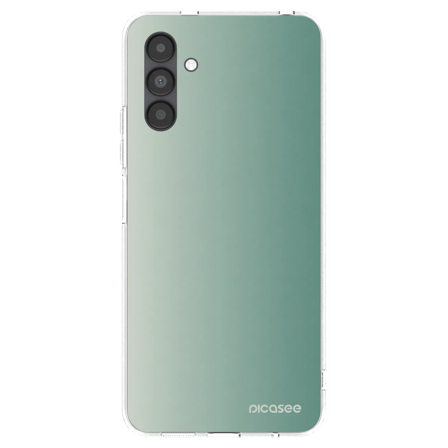 Picasee silikónový prehľadný obal pre Samsung Galaxy A04s A047F - Misty Sage