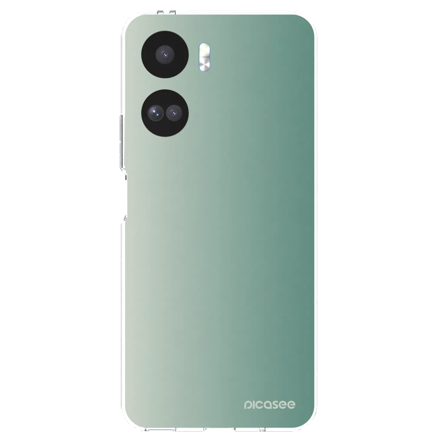 Picasee silikónový prehľadný obal pre Honor 90 Lite 5G - Misty Sage
