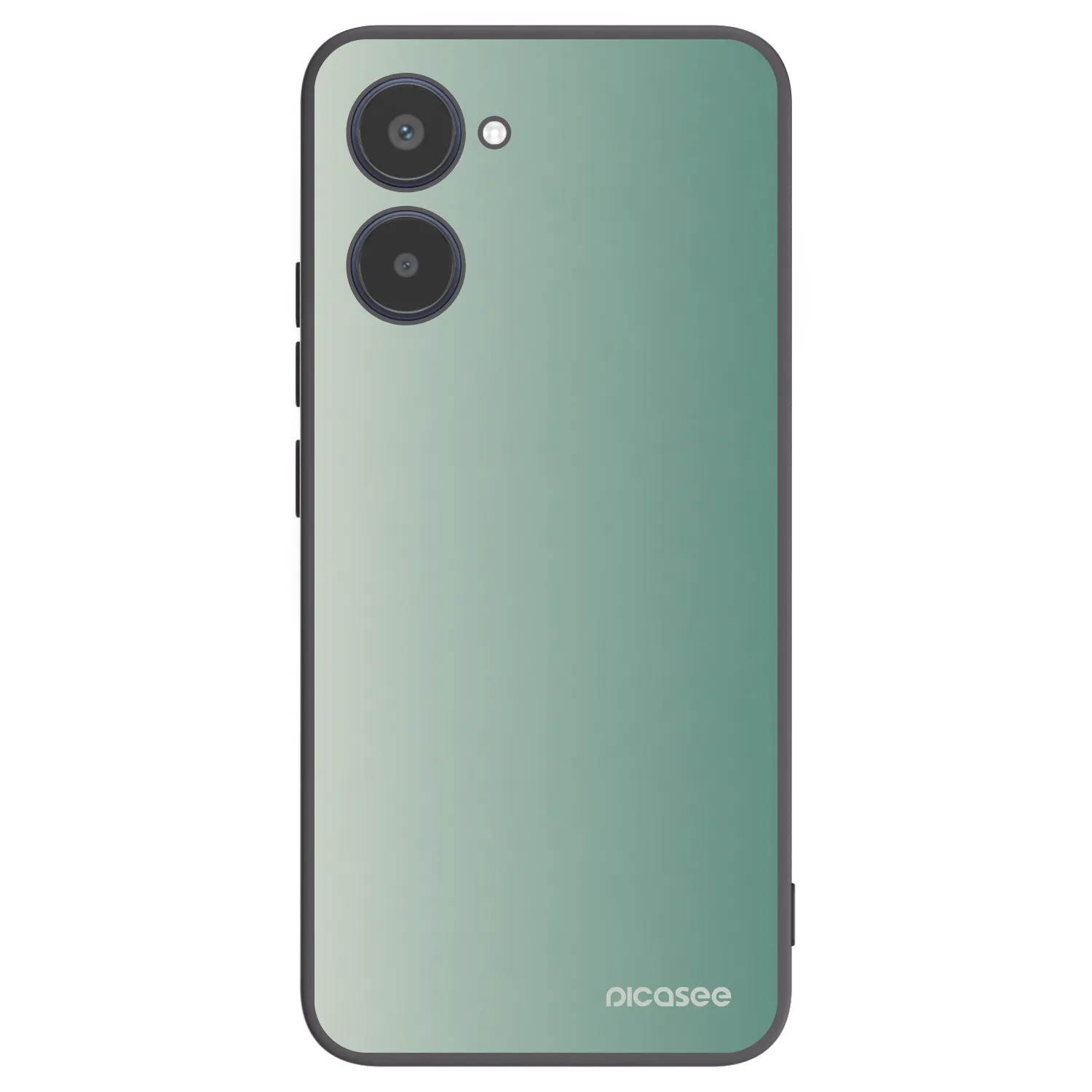 Picasee silikónový čierny obal pre Realme 10 4G - Misty Sage