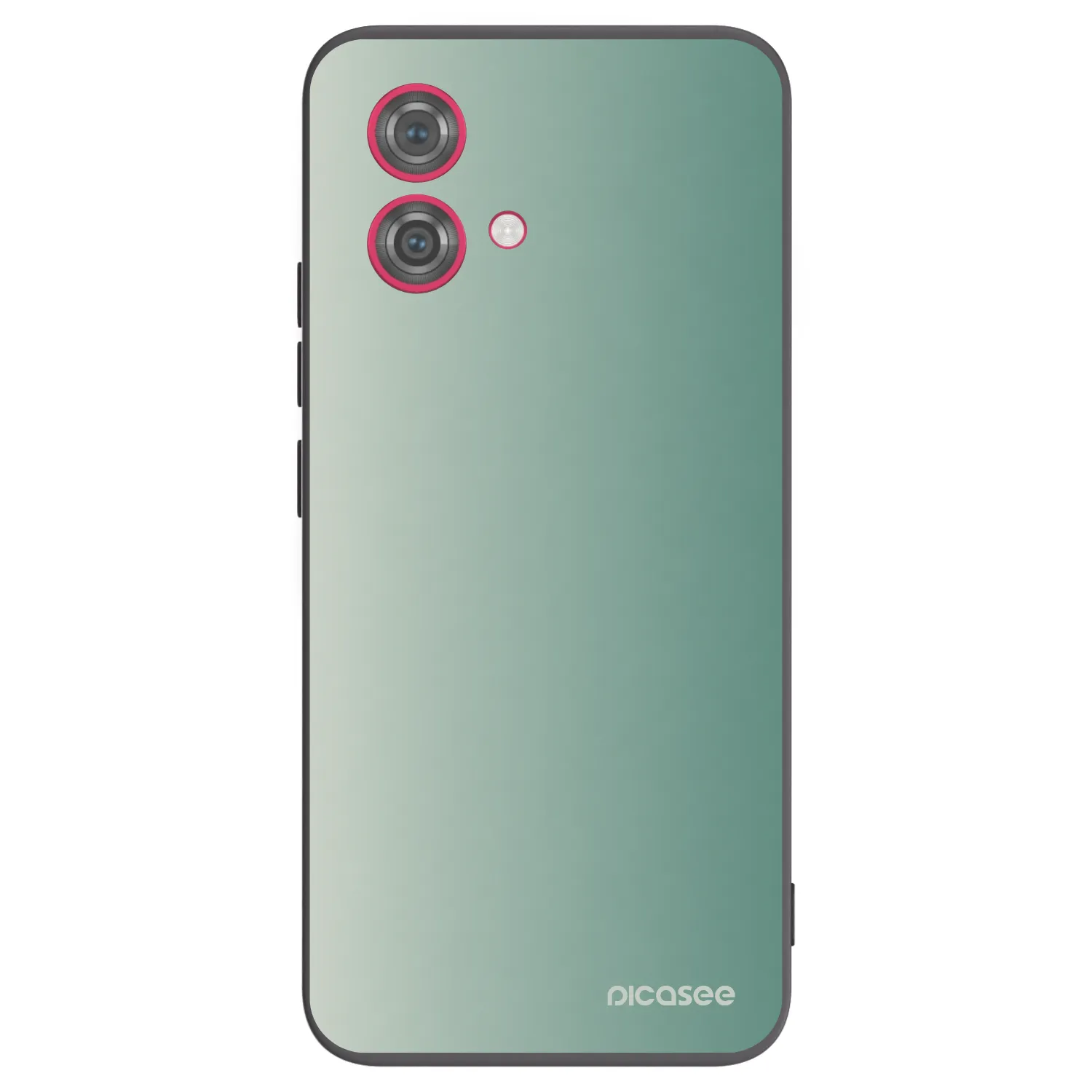 Picasee silikónový čierny obal pre Motorola Moto G84 5G - Misty Sage