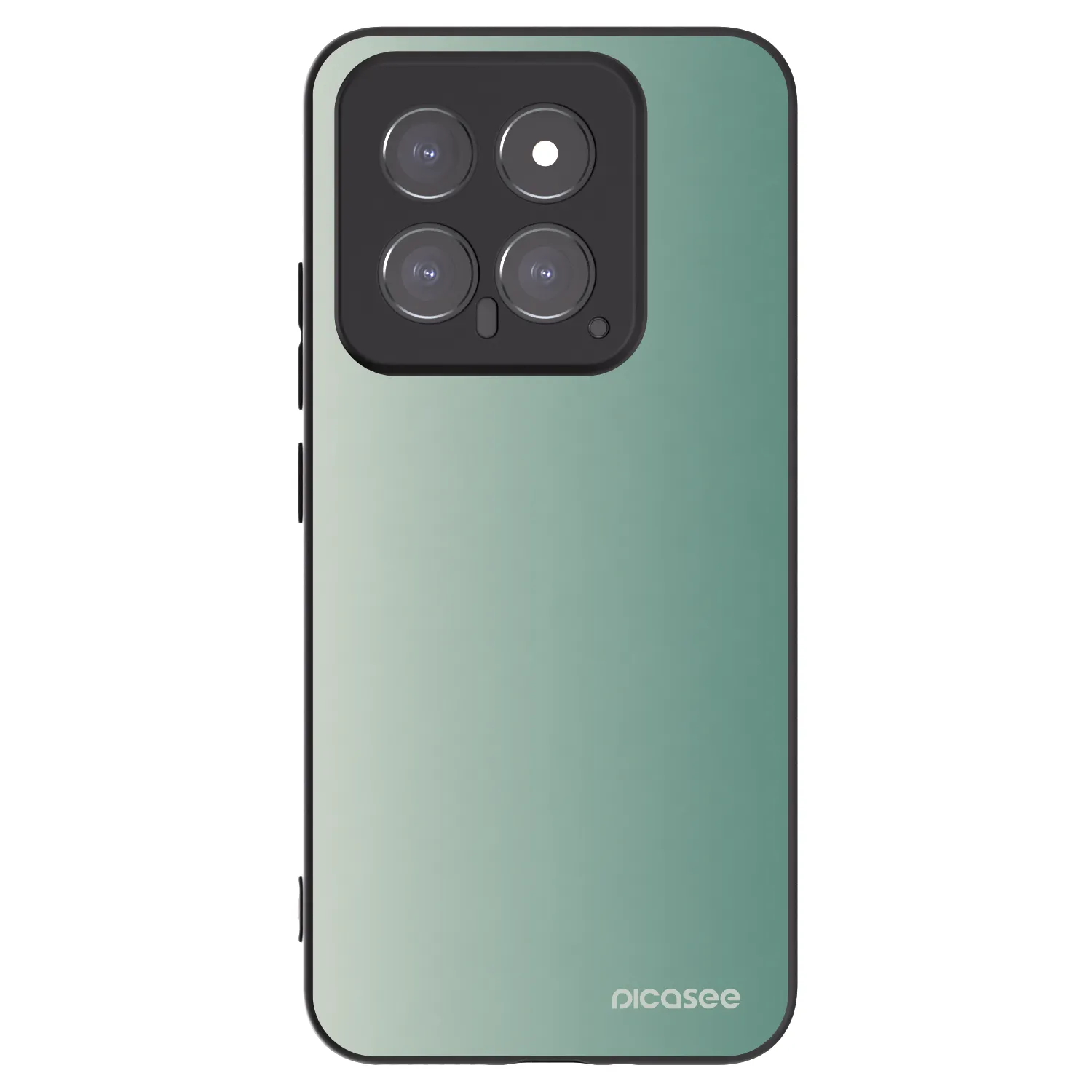 Picasee silikónový čierny obal pre Xiaomi 14 - Misty Sage
