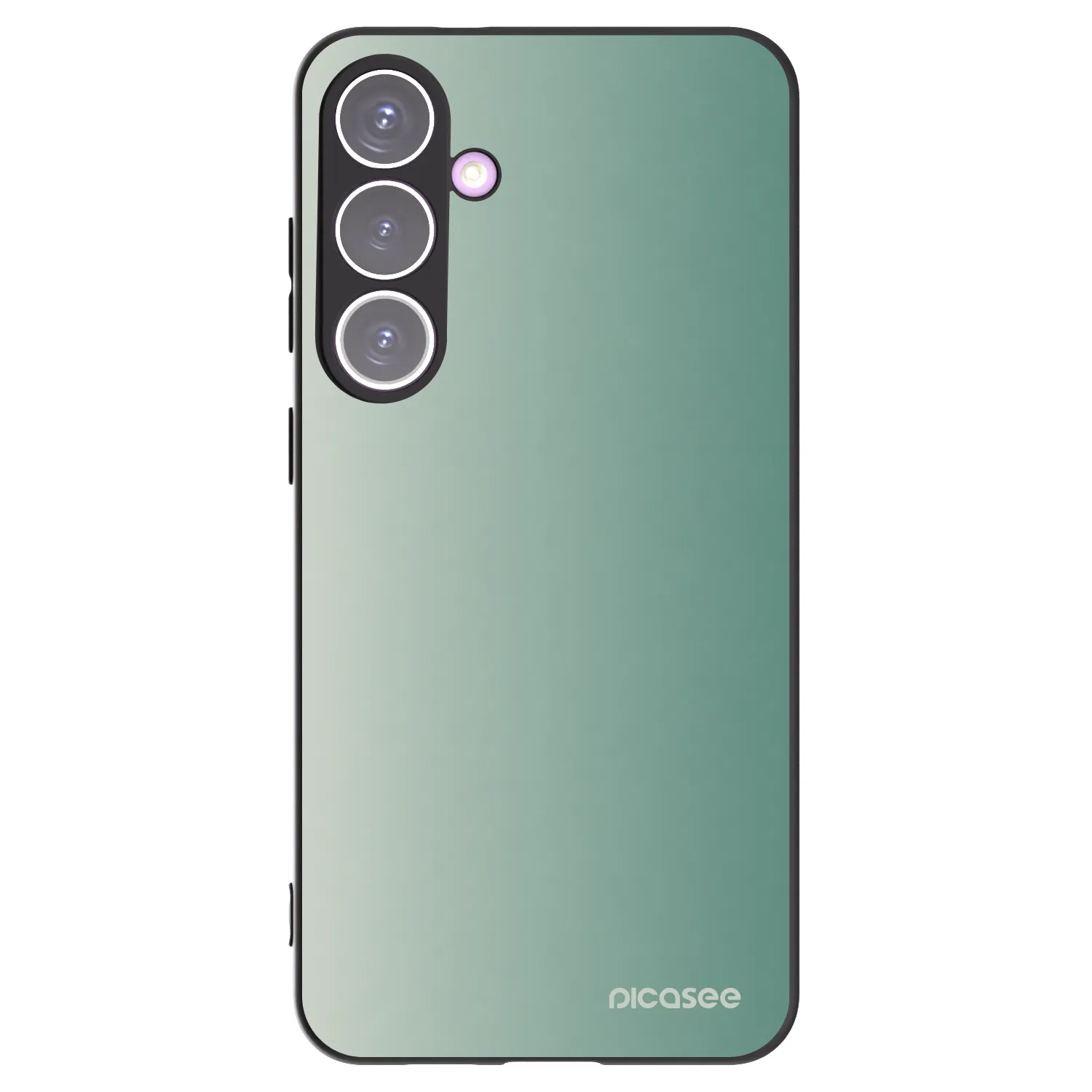 Picasee silikónový čierny obal pre Samsung Galaxy S24+ S926B 5G - Misty Sage