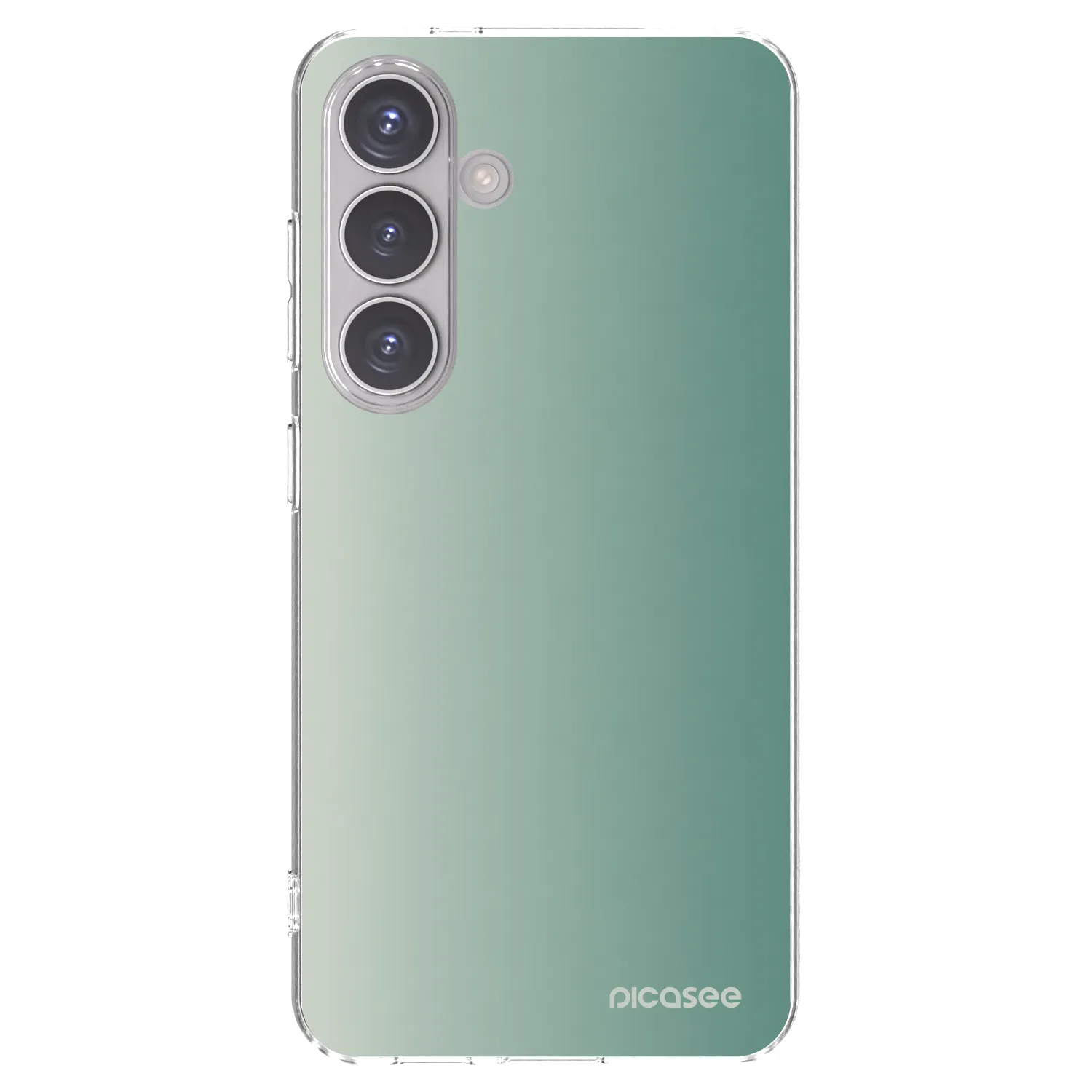 Picasee silikónový prehľadný obal pre Samsung Galaxy S24 S921B 5G - Misty Sage