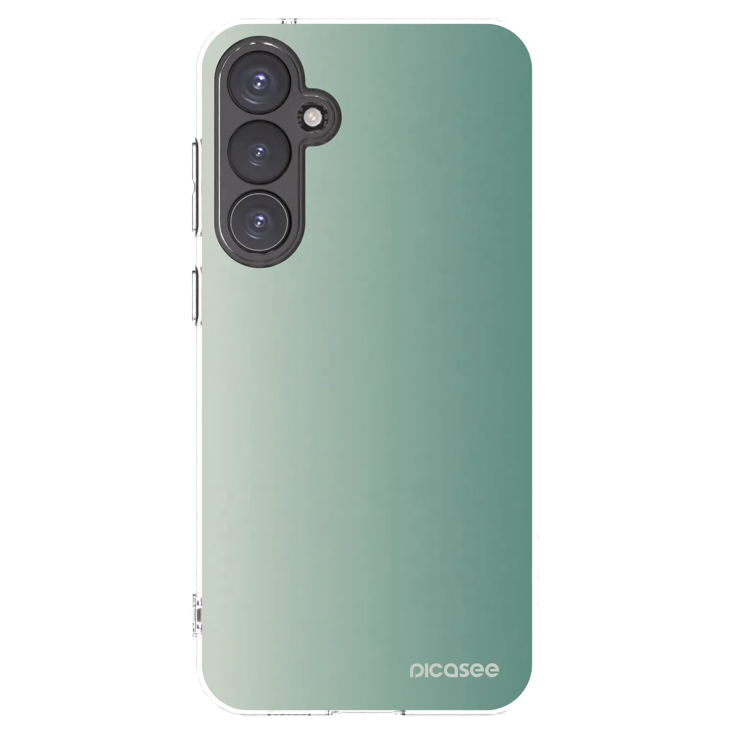 Picasee silikónový prehľadný obal pre Samsung Galaxy S23 FE S711B - Misty Sage