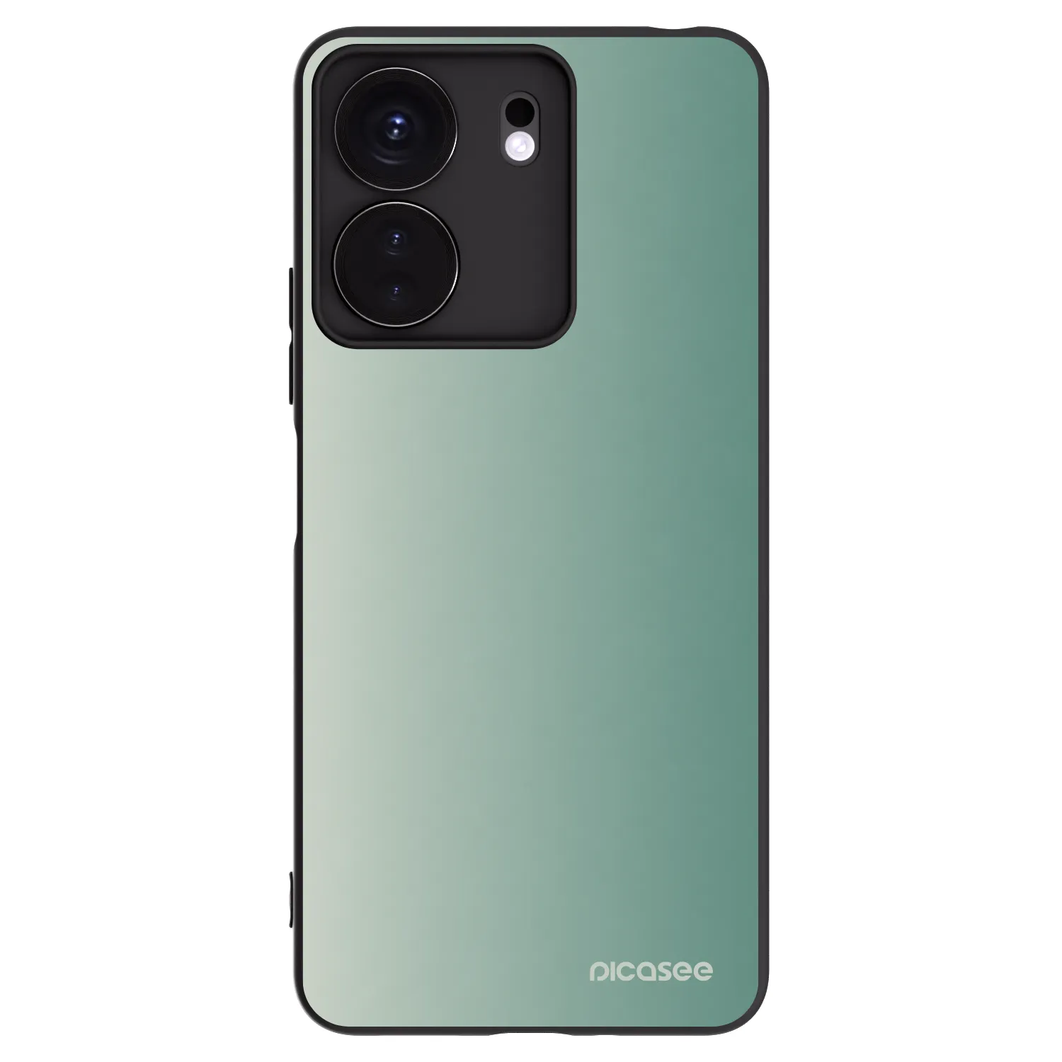 Picasee silikónový čierny obal pre Xiaomi Redmi 13C 4G - Misty Sage