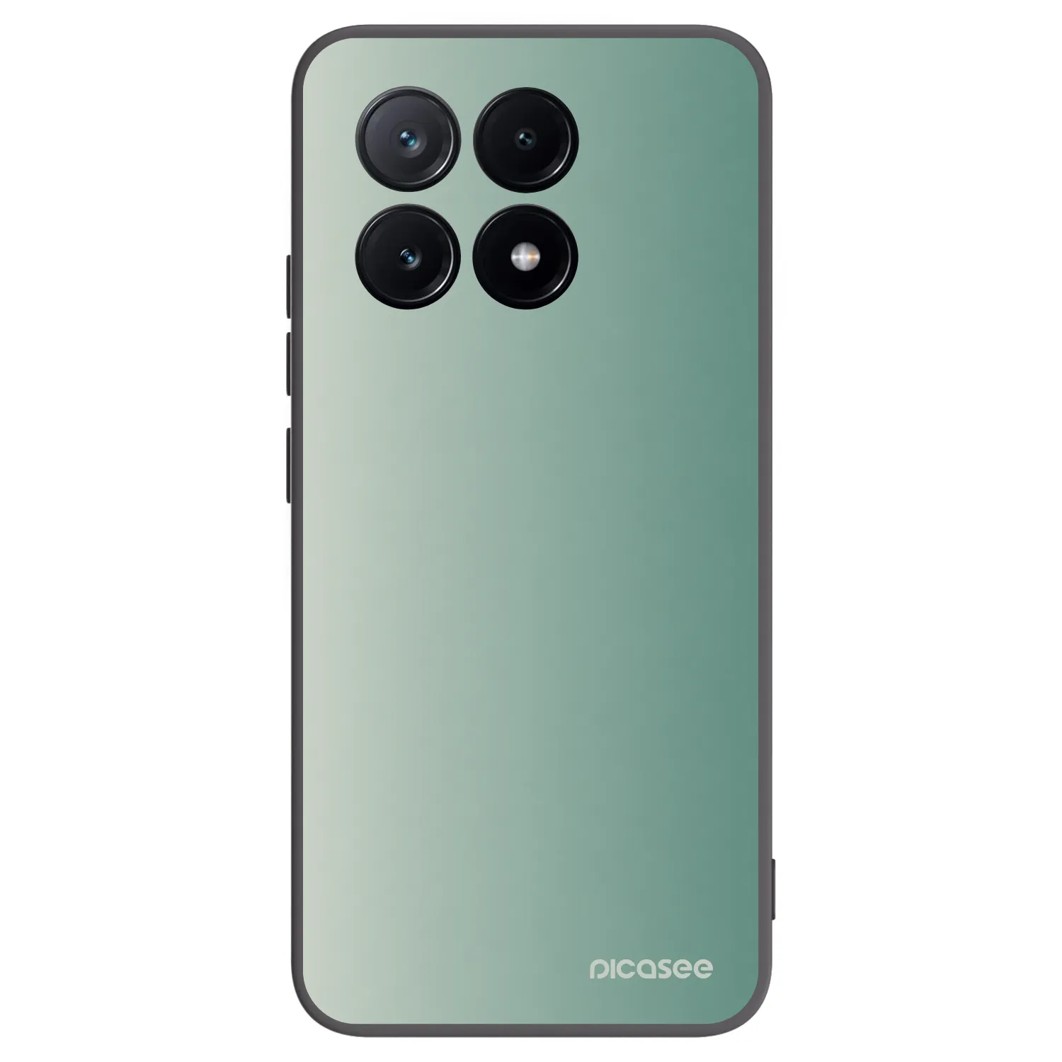 Picasee silikónový čierny obal pre Xiaomi Poco X6 Pro - Misty Sage