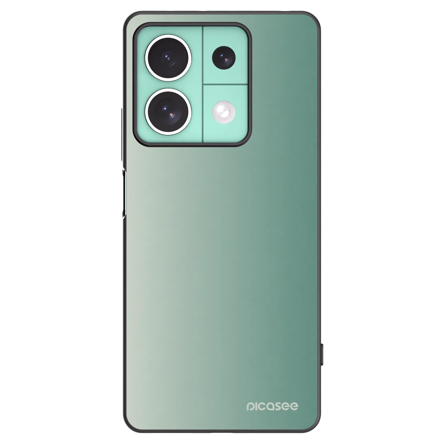 Picasee silikónový čierny obal pre Xiaomi Redmi Note 13 5G - Misty Sage