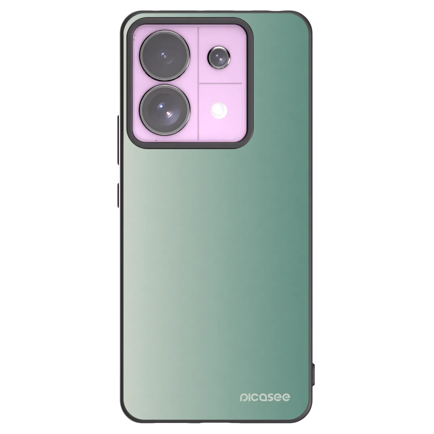 Picasee silikónový čierny obal pre Xiaomi Redmi Note 13 Pro 5G - Misty Sage