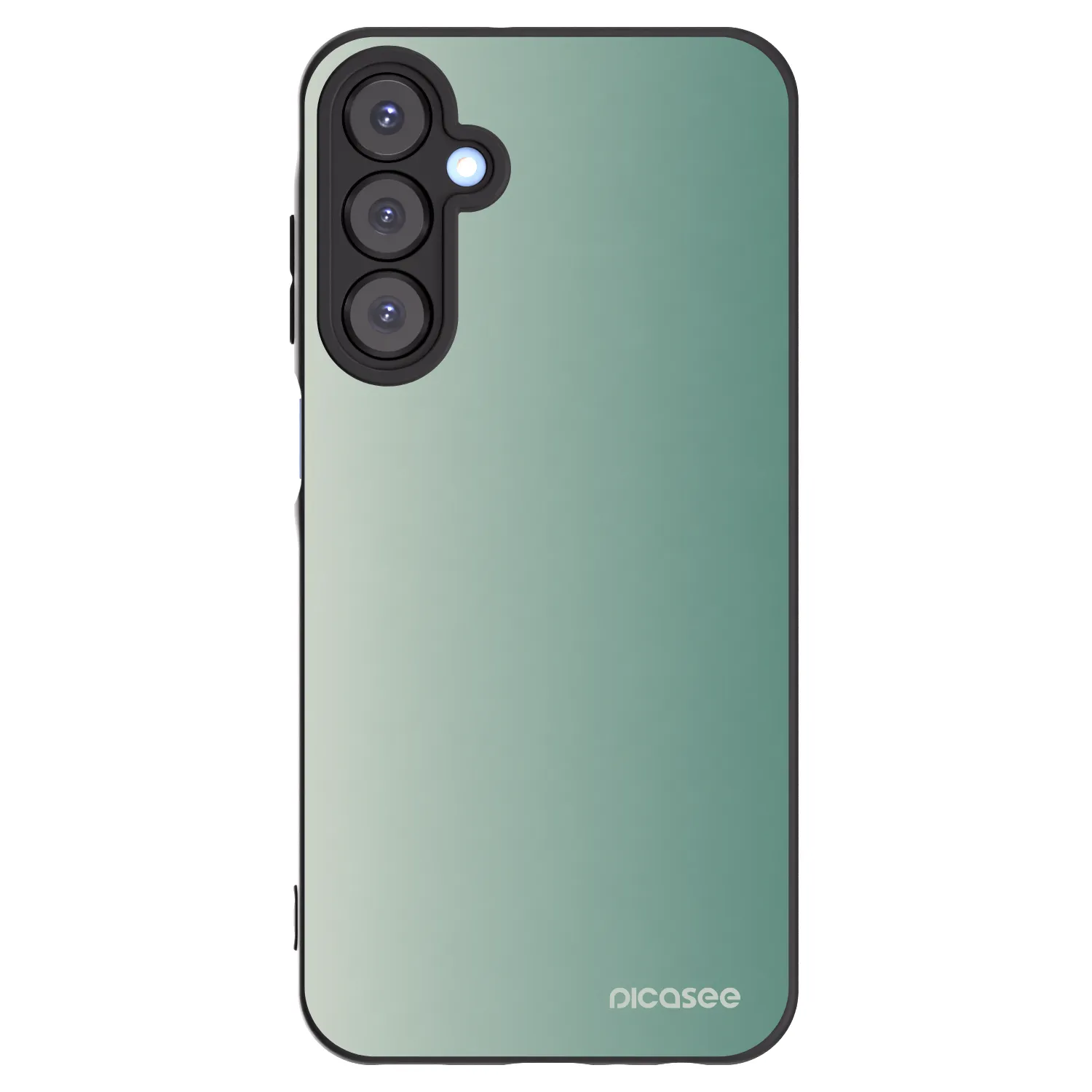 Picasee silikónový čierny obal pre Samsung Galaxy A25 A256B 5G - Misty Sage