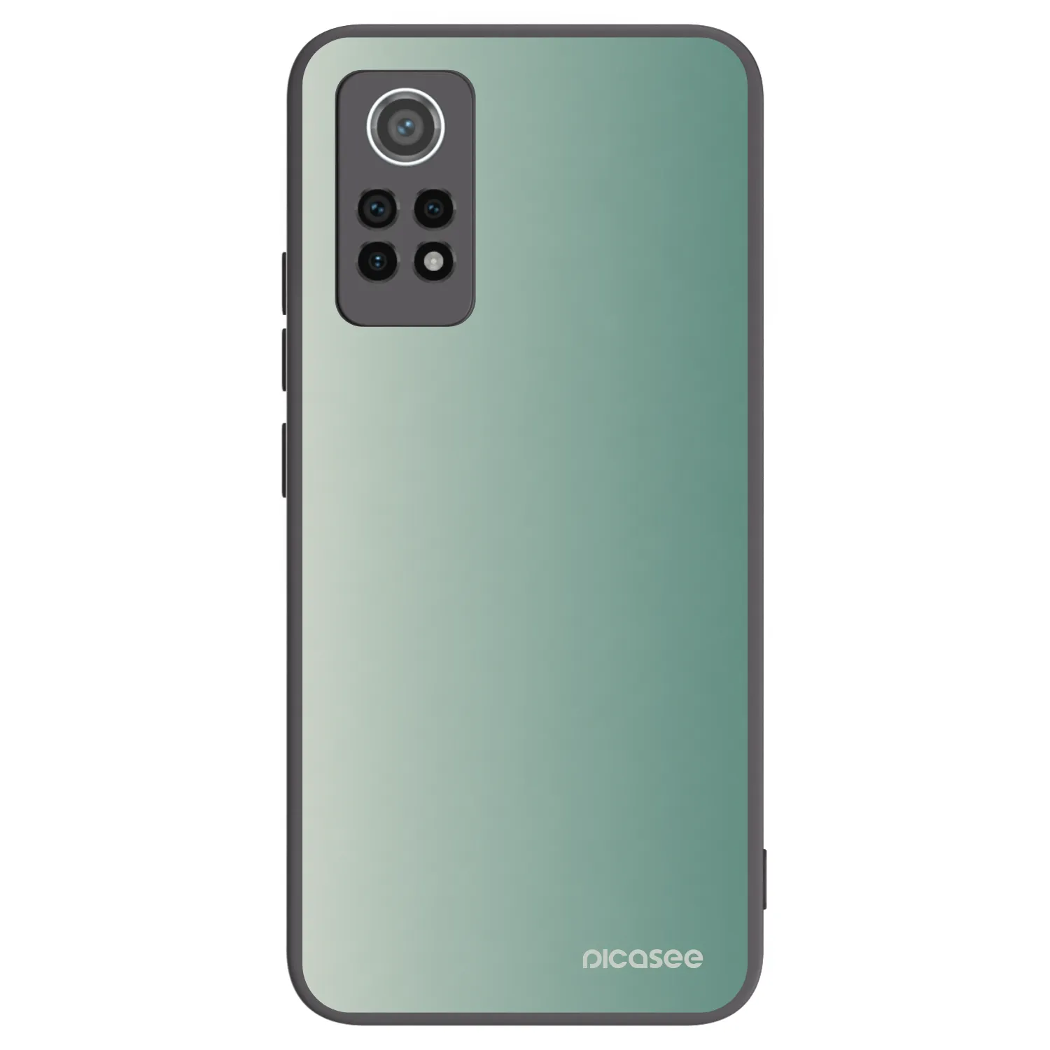 Picasee silikónový čierny obal pre Xiaomi Redmi Note 12 Pro 4G - Misty Sage