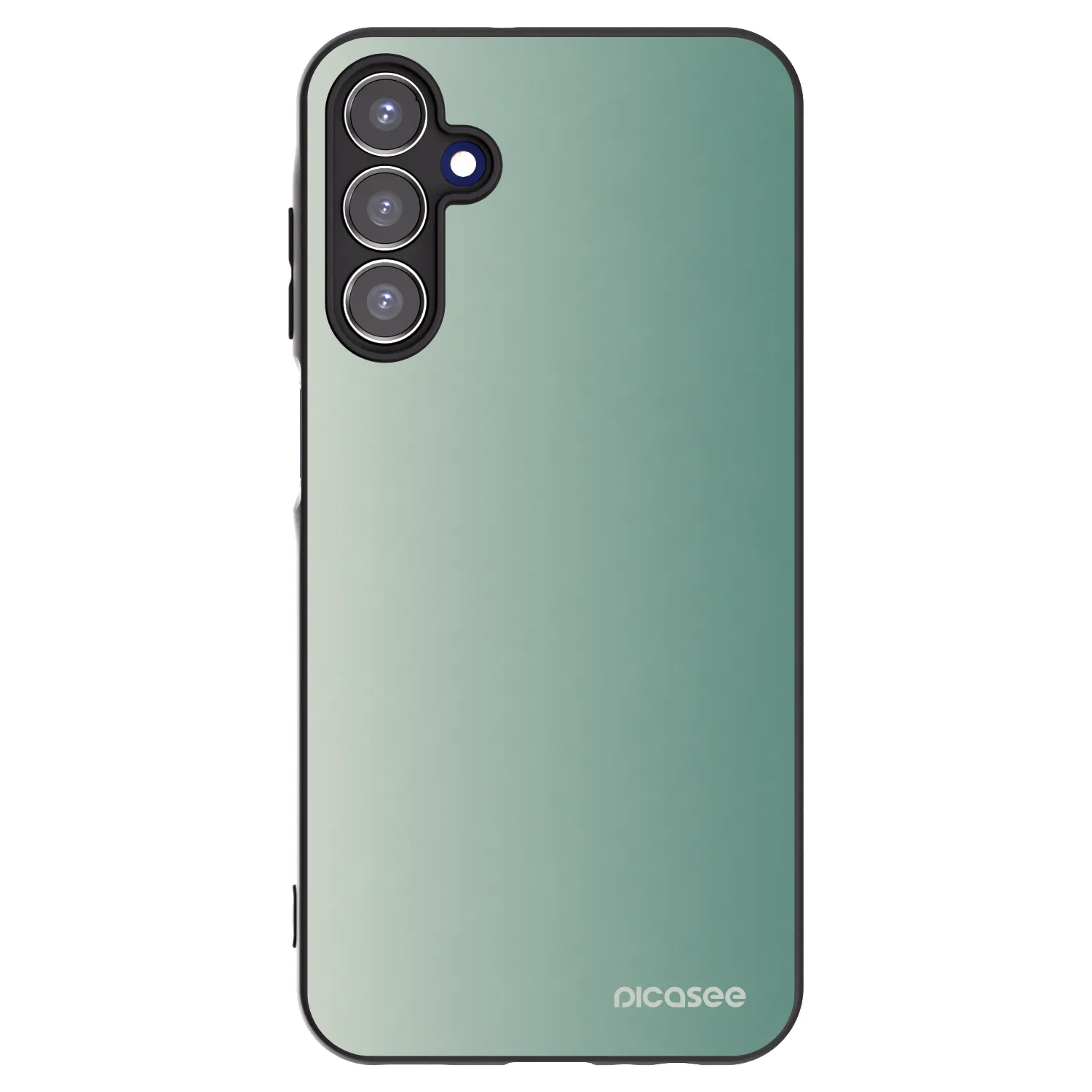 Picasee silikónový čierny obal pre Samsung Galaxy A15 A156B 5G - Misty Sage