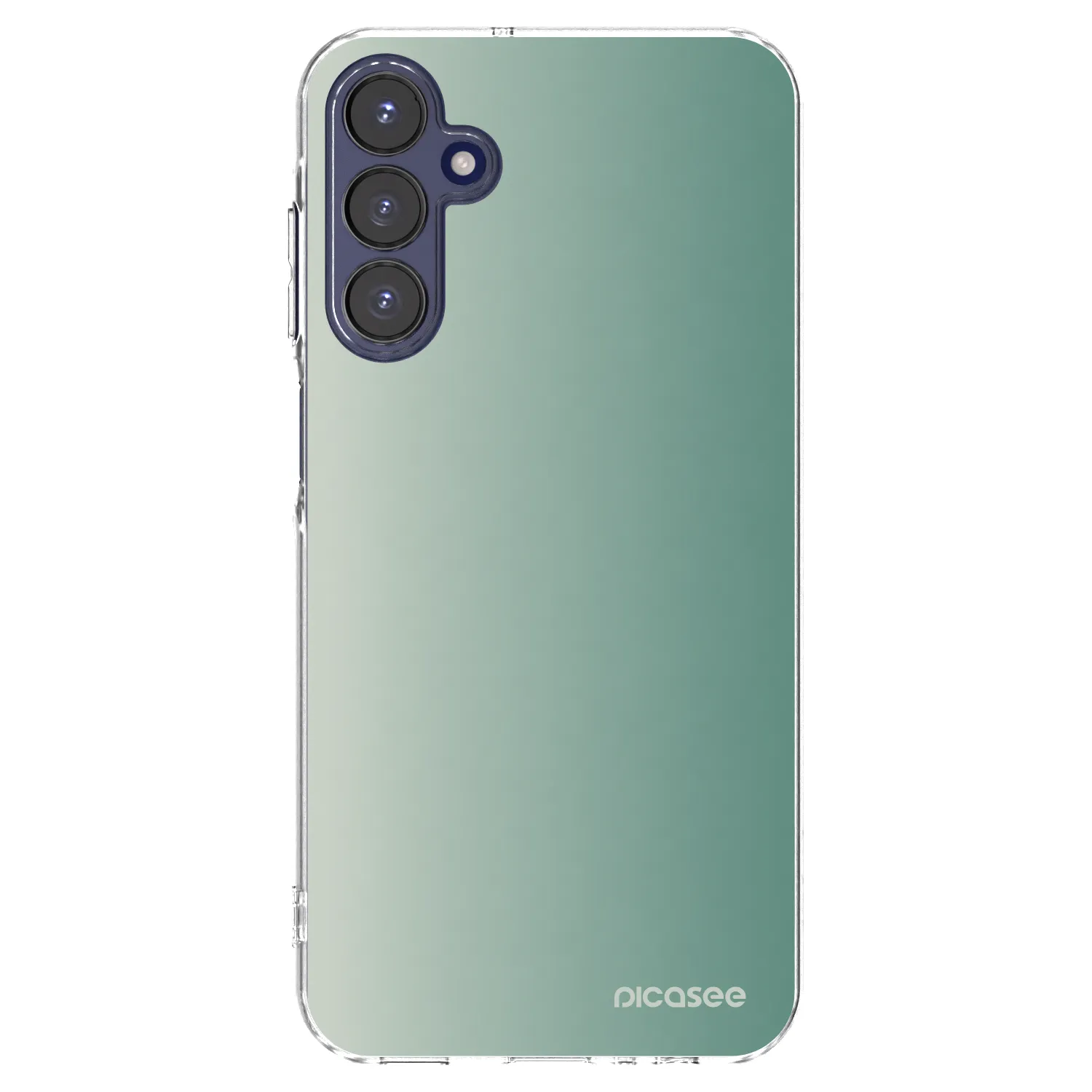 Picasee silikónový prehľadný obal pre Samsung Galaxy A15 A155F 4G - Misty Sage