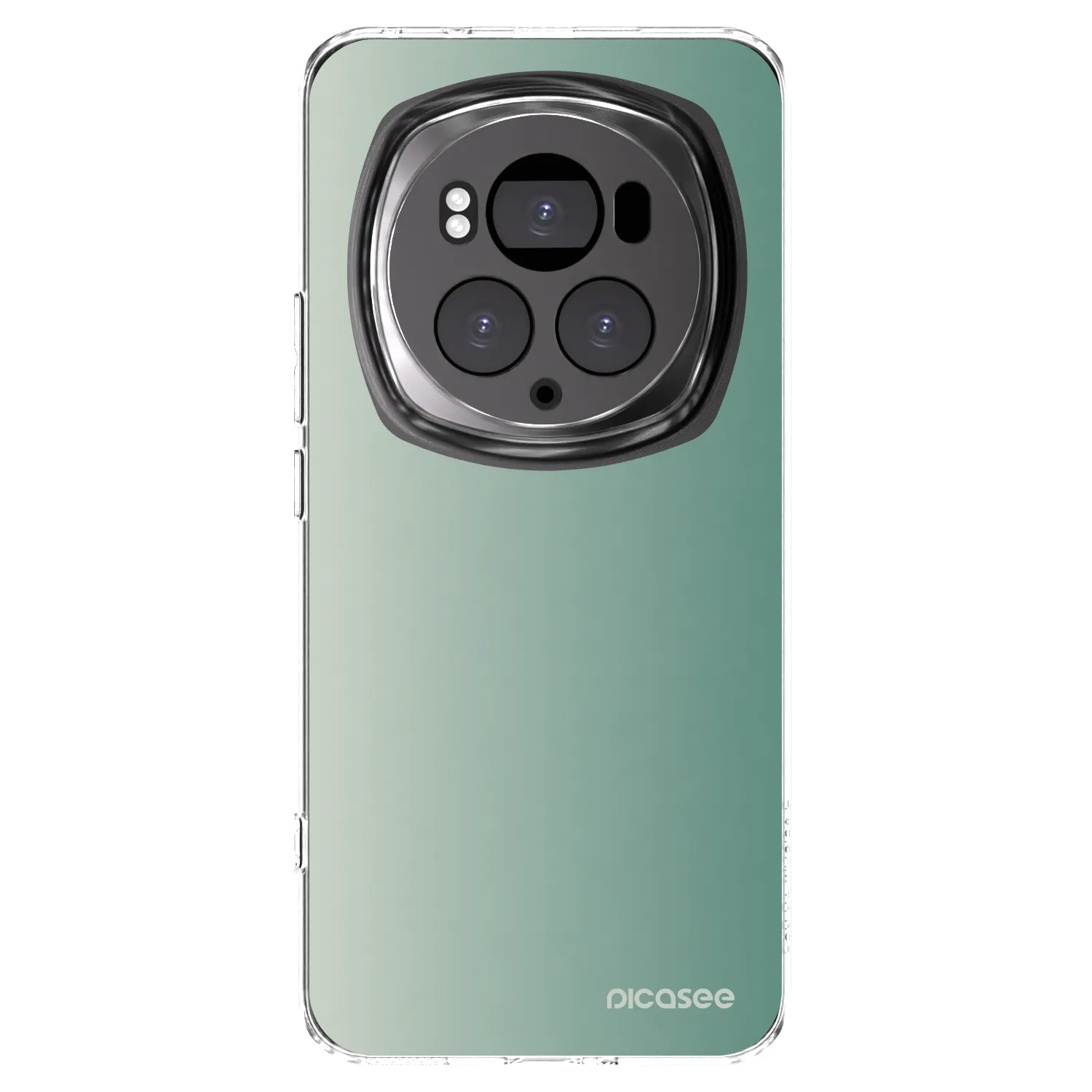 Picasee silikónový prehľadný obal pre Honor Magic6 Pro - Misty Sage