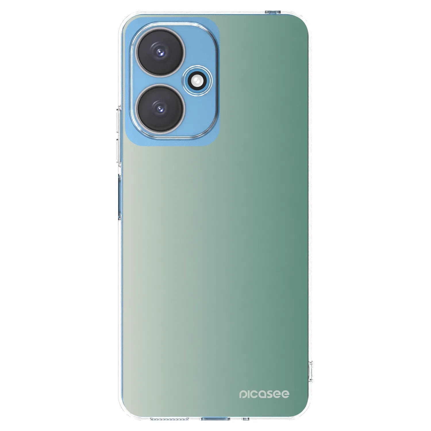 Picasee silikónový prehľadný obal pre Xiaomi Redmi 13C 5G - Misty Sage