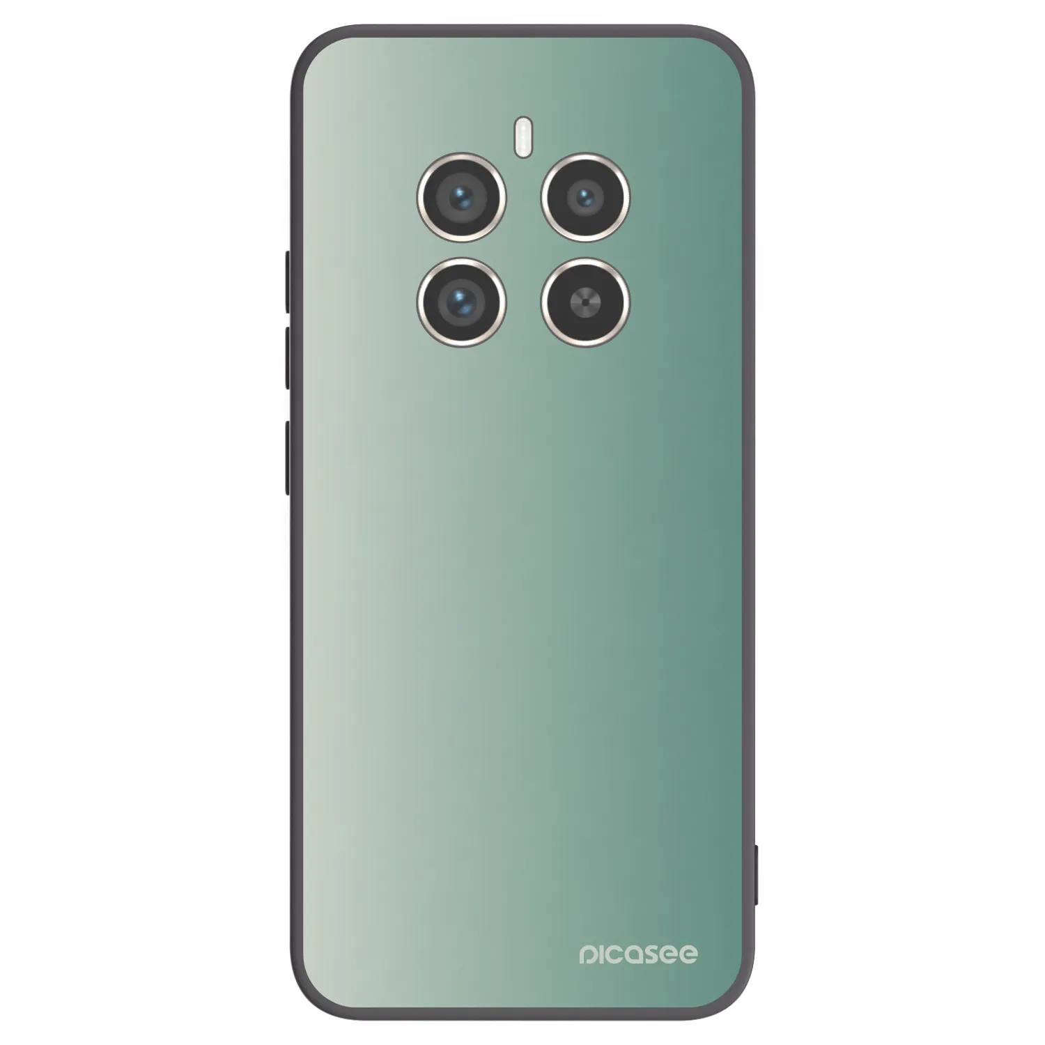 Picasee silikónový čierny obal pre Realme 12 Pro 5G - Misty Sage