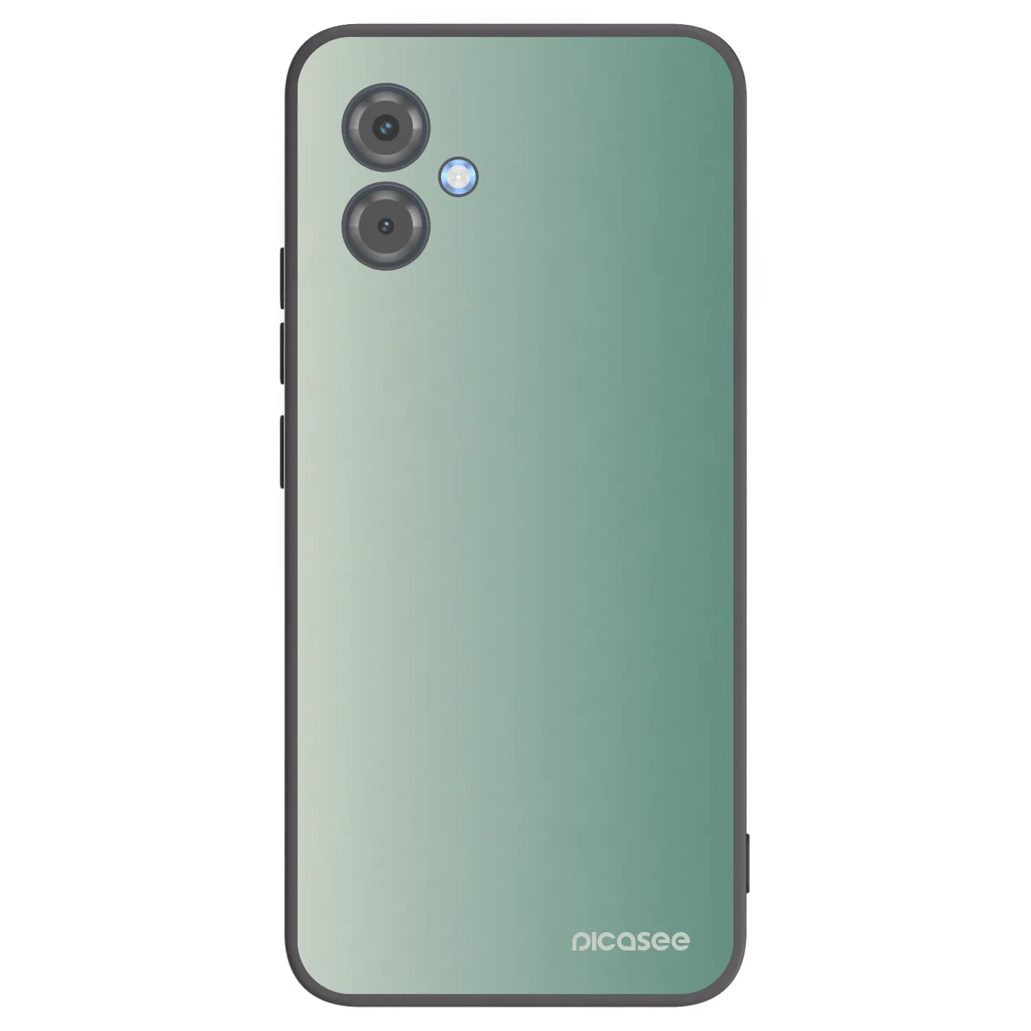 Picasee silikónový čierny obal pre Motorola Moto G14 - Misty Sage