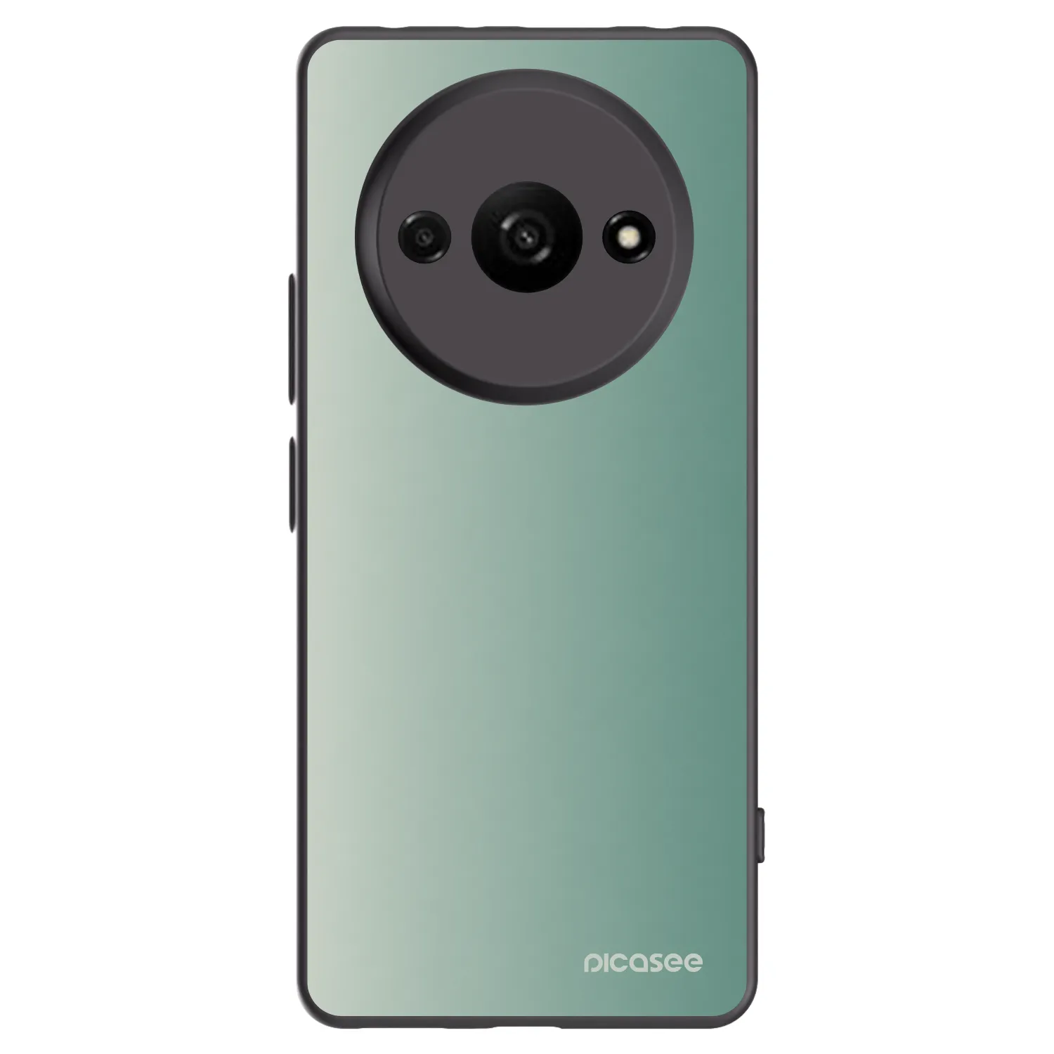 Picasee silikónový čierny obal pre Xiaomi Redmi A3 - Misty Sage