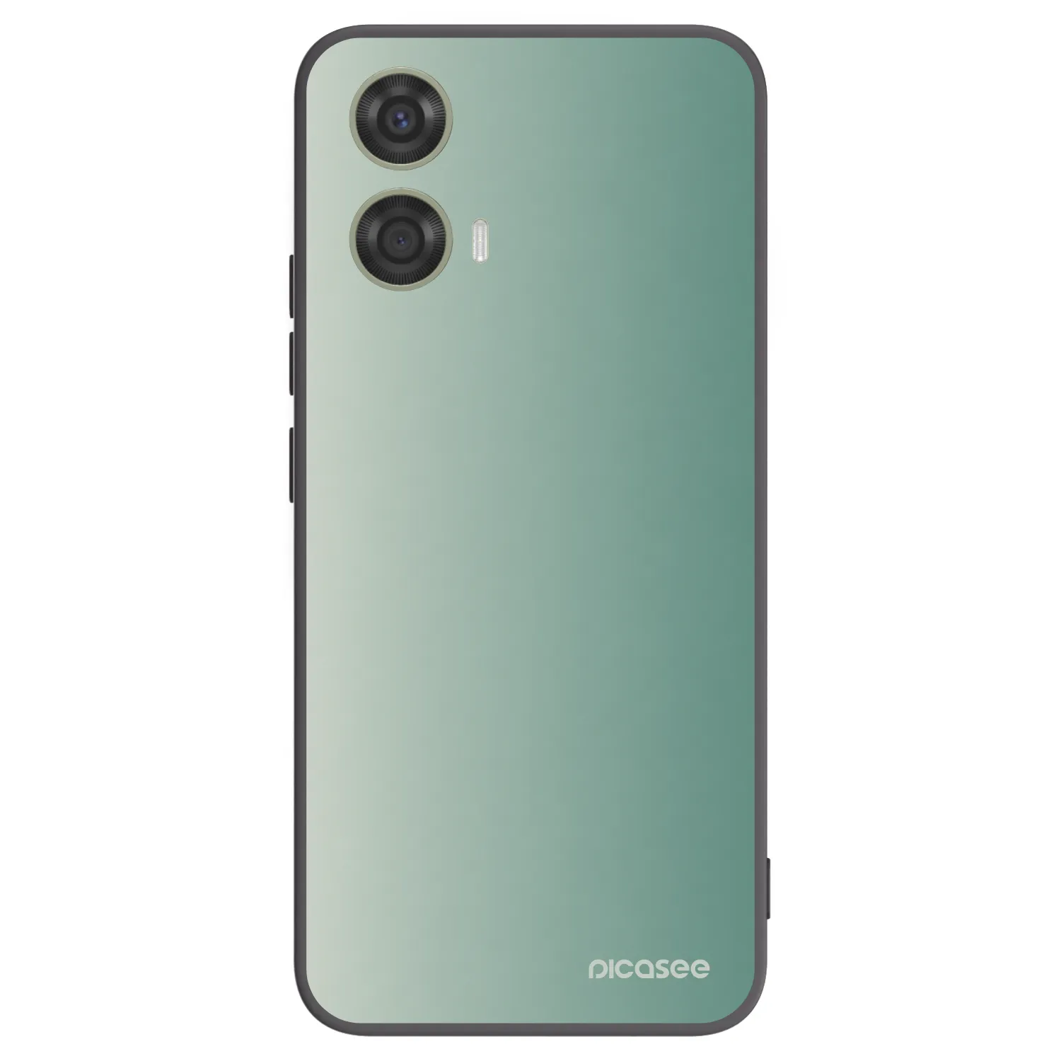 Picasee silikónový čierny obal pre Motorola Moto G24 - Misty Sage