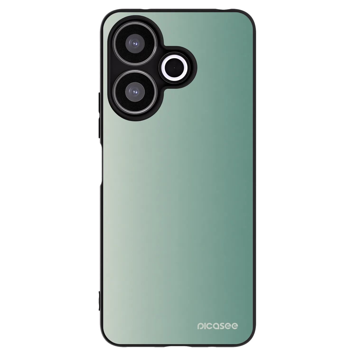Picasee silikónový čierny obal pre Xiaomi Redmi 13 4G - Misty Sage