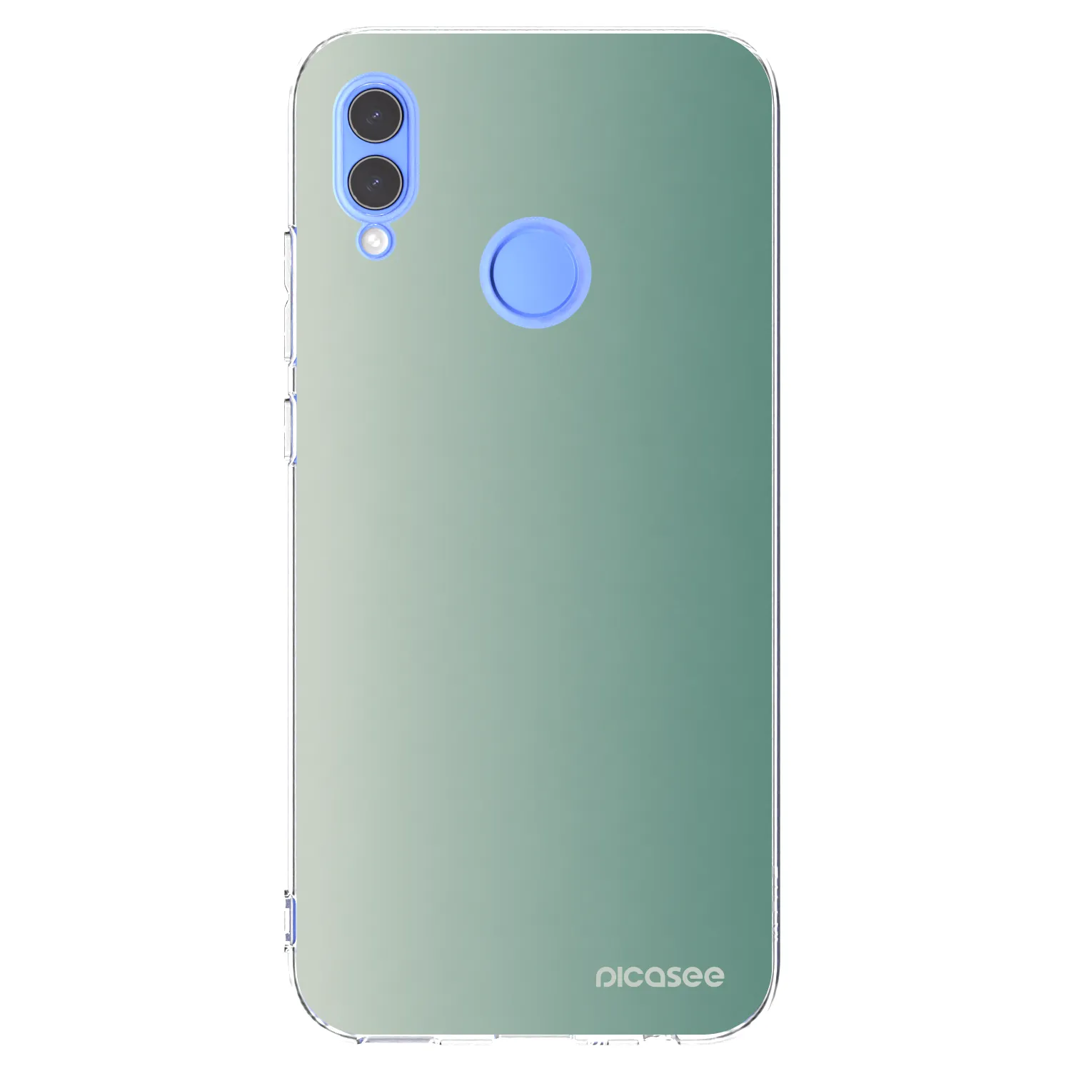 Picasee silikónový prehľadný obal pre Honor 10 Lite - Misty Sage