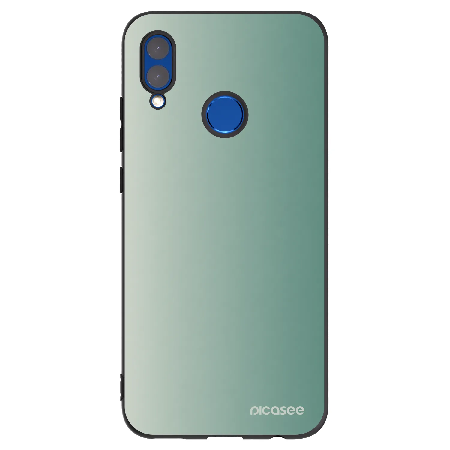 Picasee silikónový čierny obal pre Honor 10 Lite - Misty Sage
