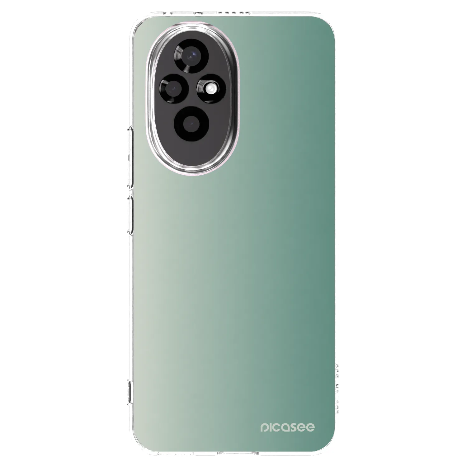 Picasee silikónový prehľadný obal pre Honor 200 Pro 5G - Misty Sage