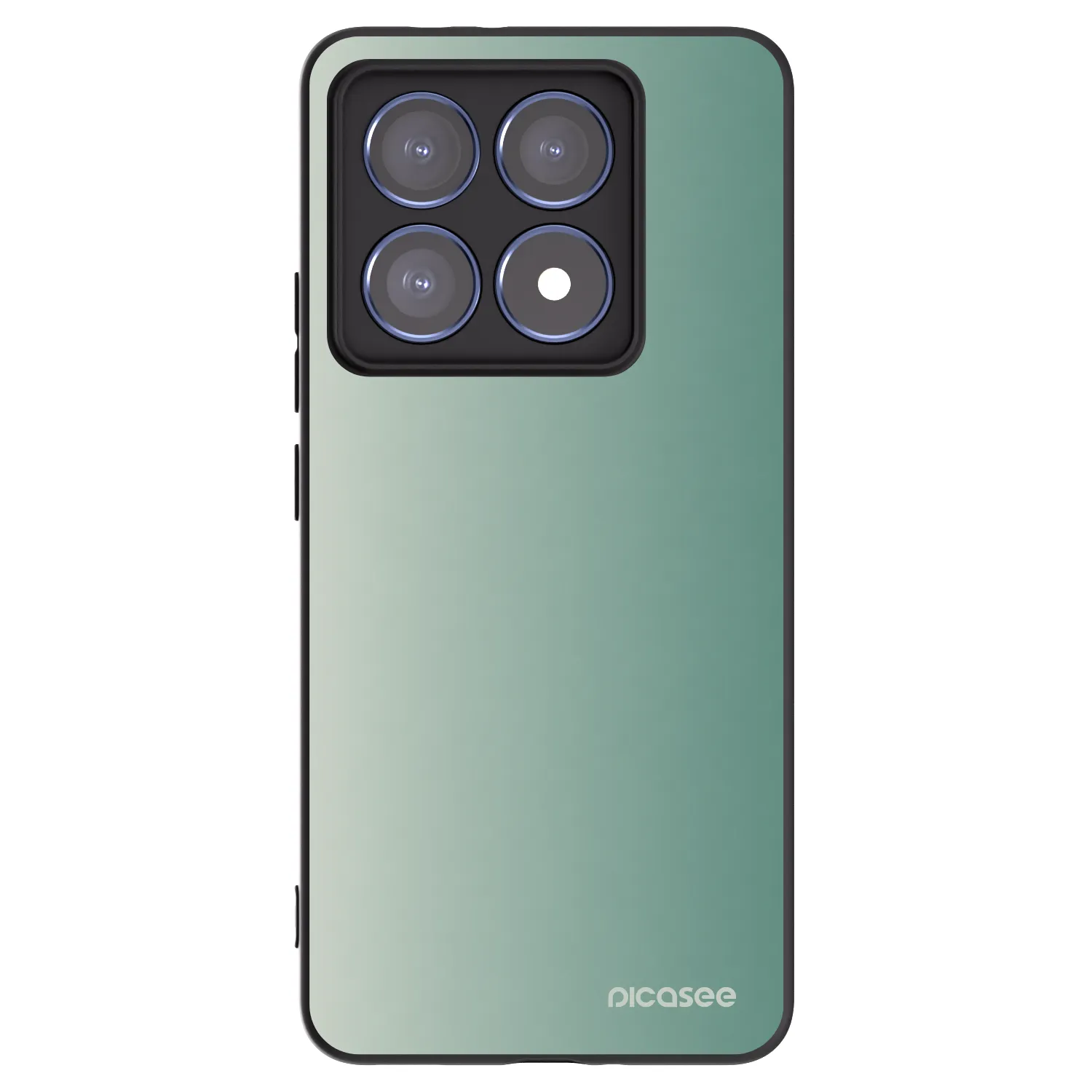 Picasee silikónový čierny obal pre Xiaomi 14T Pro - Misty Sage