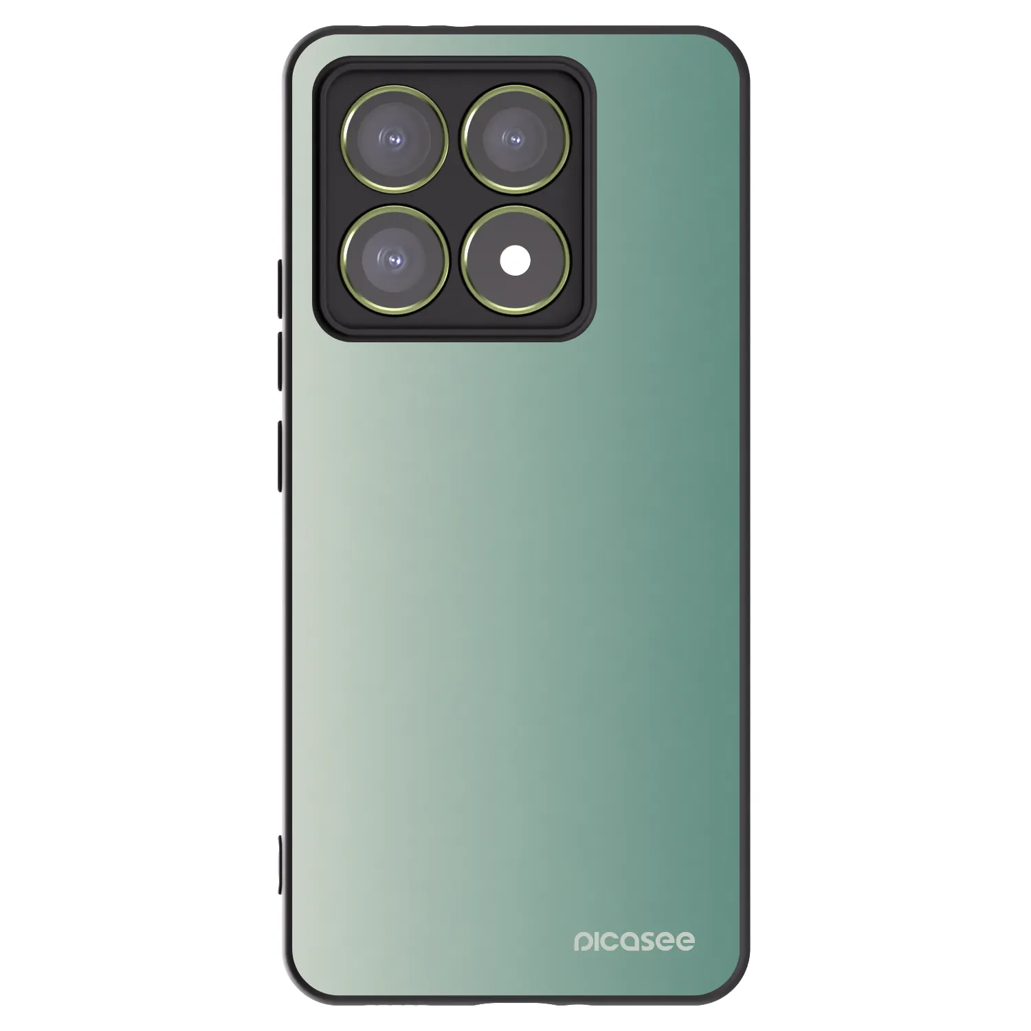Picasee silikónový čierny obal pre Xiaomi 14T - Misty Sage