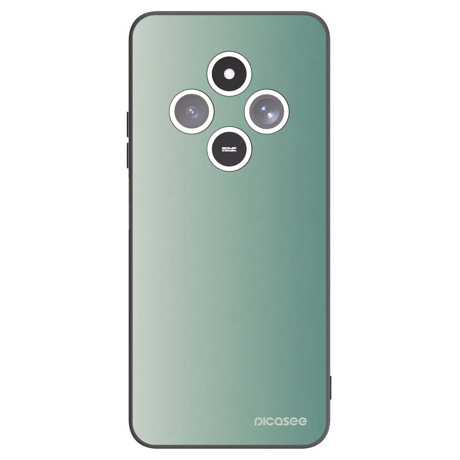 Picasee silikónový čierny obal pre Xiaomi Redmi 14C - Misty Sage